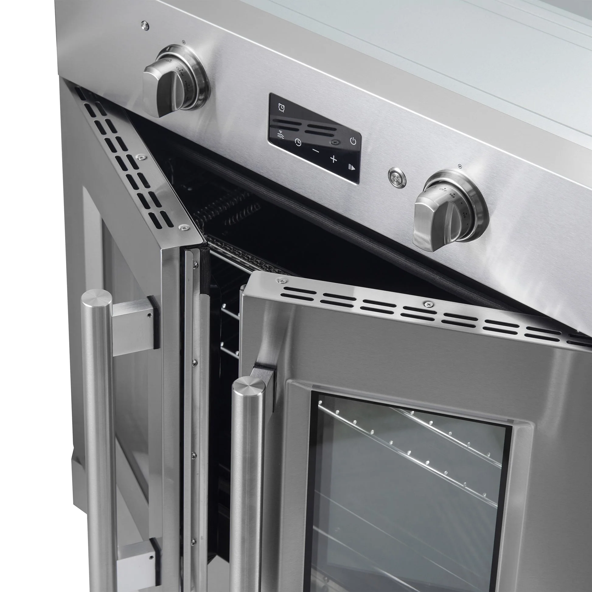 Forno Asti 30" French Door Electric Wall Oven – Stainless Steel, 3.68 cu.ft, 3600W, True Convection, Air Fry, Sous Vide & Self-Clean - Image 8