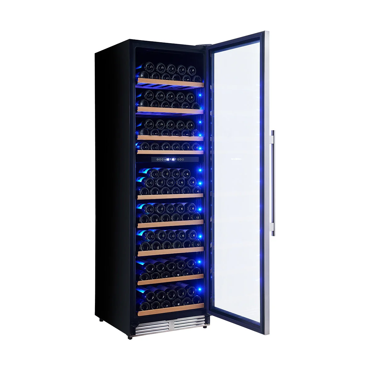 Forno Avellino 24-Inch Dual Zone Wine Cooler, 16 cu.ft, Adjustable Temperature Zones, Stainless Steel - Image 3