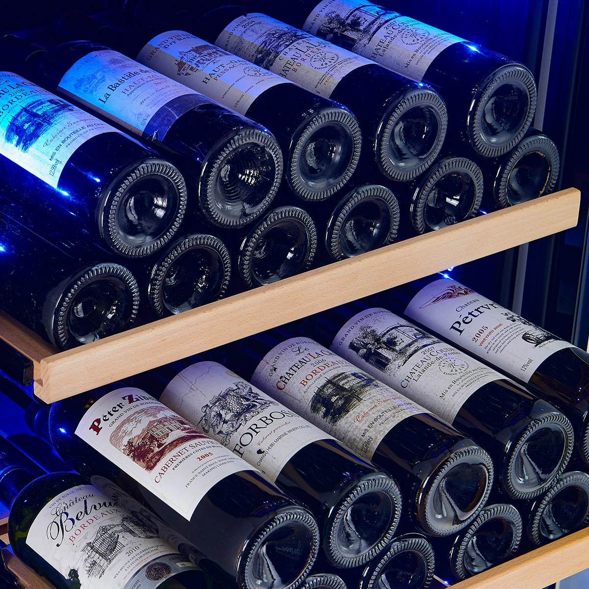 Forno Avellino 24-Inch Dual Zone Wine Cooler, 16 cu.ft, Adjustable Temperature Zones, Stainless Steel - Image 6