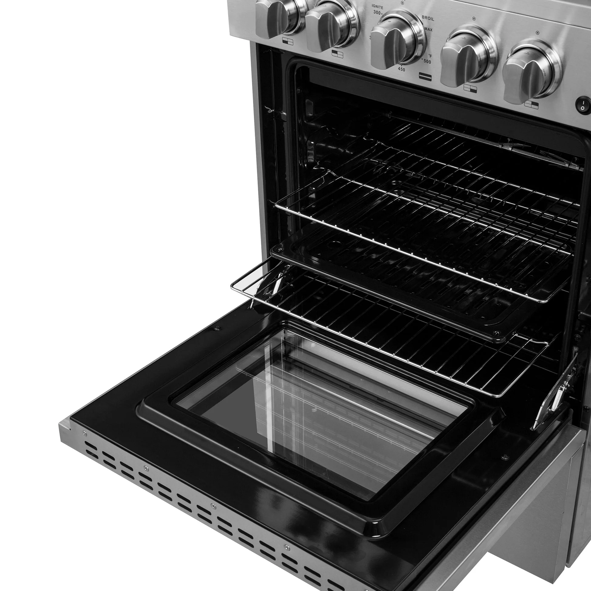 Forno Breno 24-Inch Freestanding Gas Range, Compact Design, Energy Efficient - Image 20