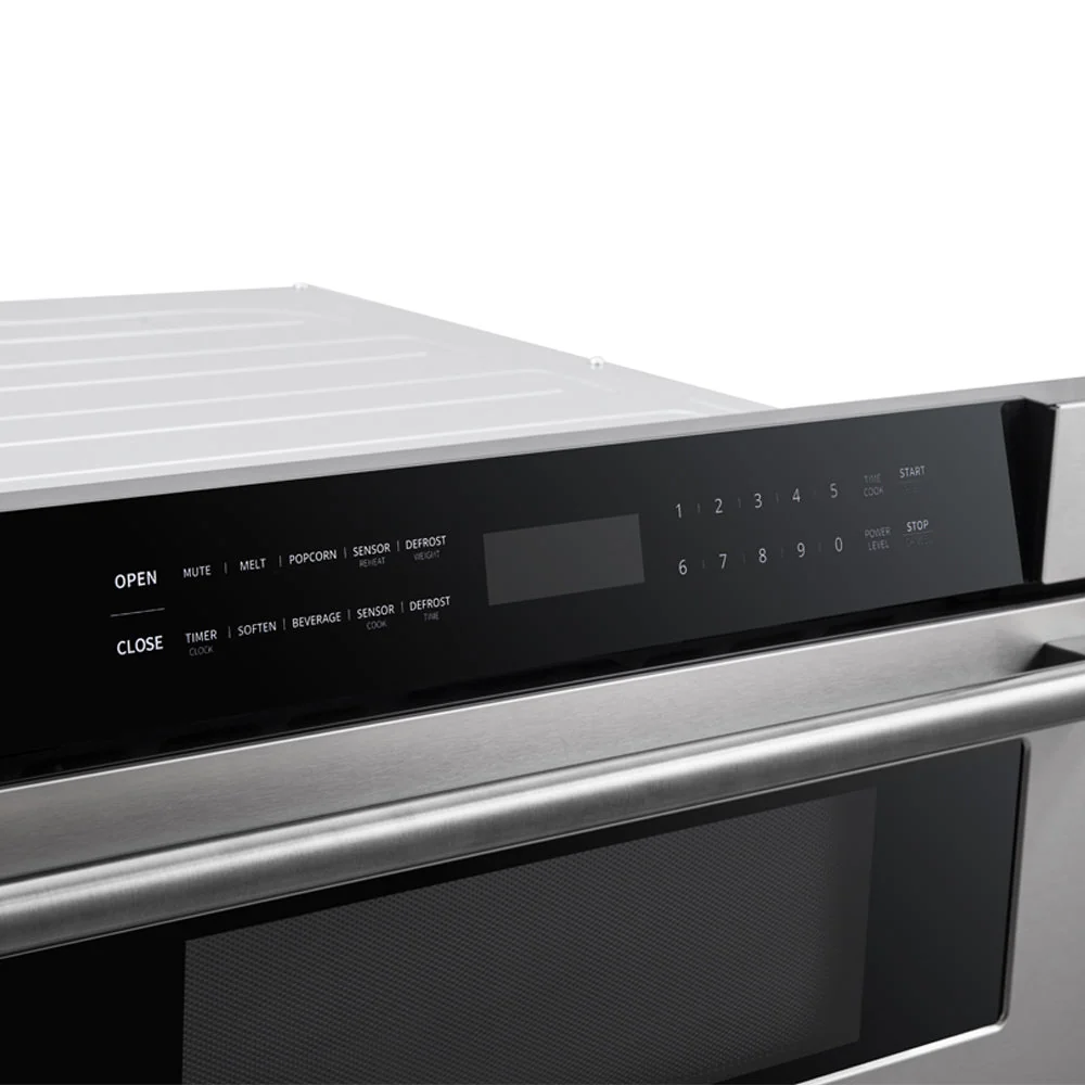 Forno Capoliveri 30" Microwave Drawer – Stainless Steel, 1.2 cu.ft, 1500W, Touch Control, Auto Open/Close & Sensor Cooking - Image 10