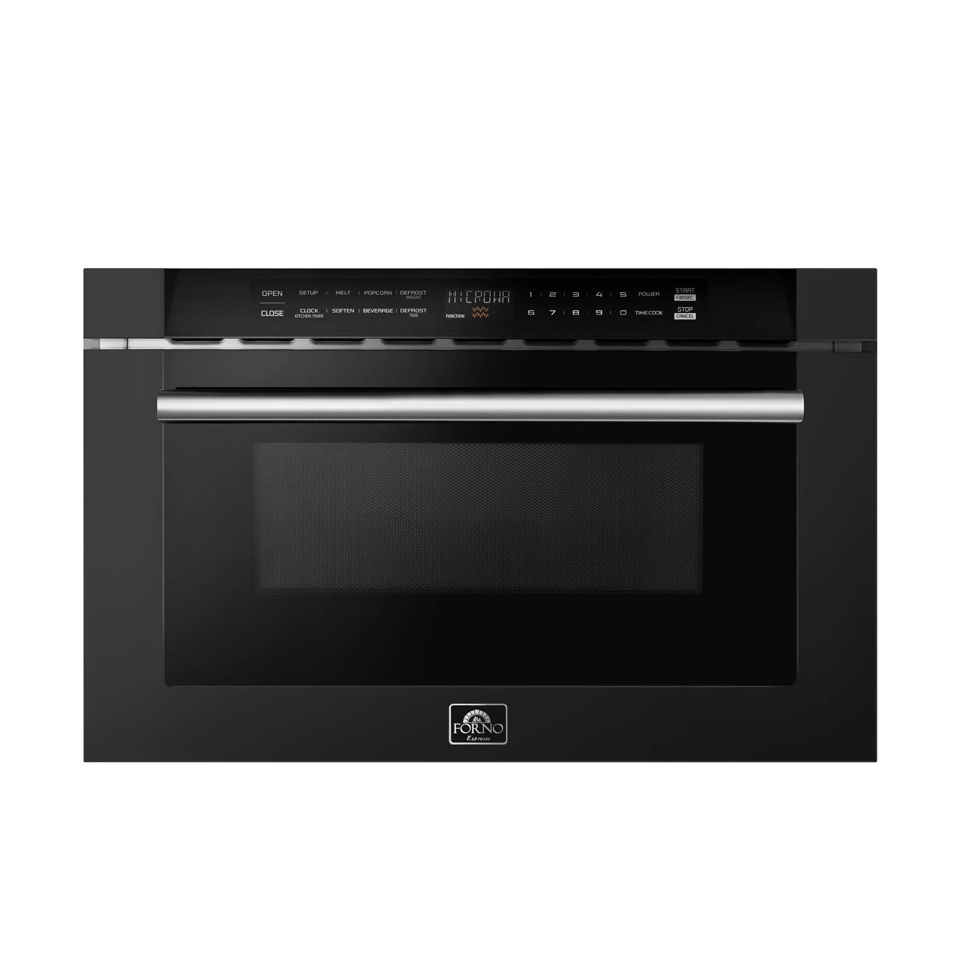 Forno Capoliveri Espresso 24-Inch Microwave Drawer, 1.2 cu.ft, 1500 Watts, Built-In, 11 Power Levels, Sensor Cooking - Image 14