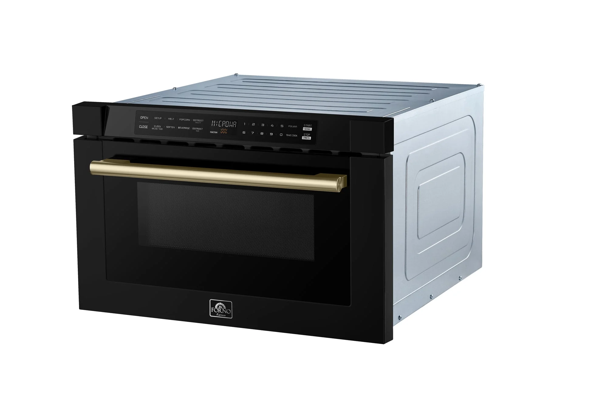 Forno Capoliveri Espresso 24-Inch Microwave Drawer, 1.2 cu.ft, 1500 Watts, Built-In, 11 Power Levels, Sensor Cooking - Image 19
