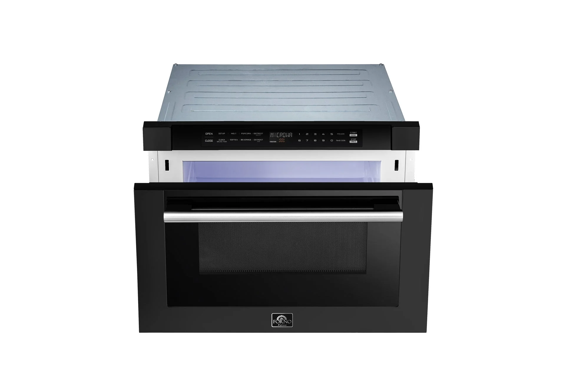 Forno Capoliveri Espresso 24-Inch Microwave Drawer, 1.2 cu.ft, 1500 Watts, Built-In, 11 Power Levels, Sensor Cooking - Image 21