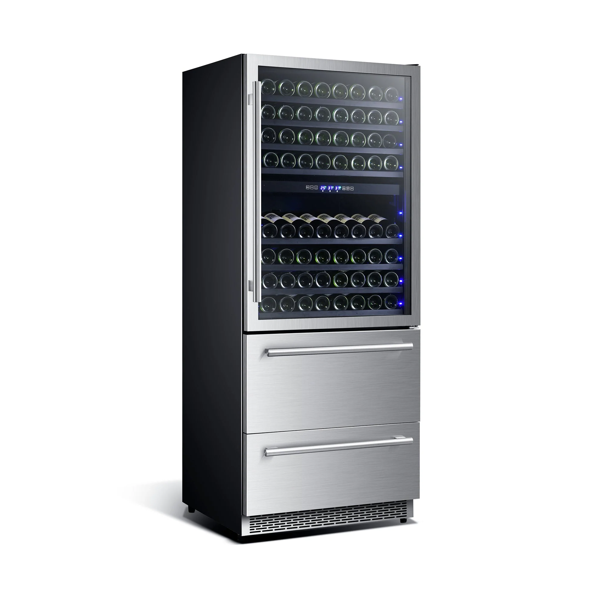 Forno Capraia 30" Dual Zone Wine Cooler – 144 Bottles, Refrigerated Drawers & Adjustable Temperature Zones - Image 2