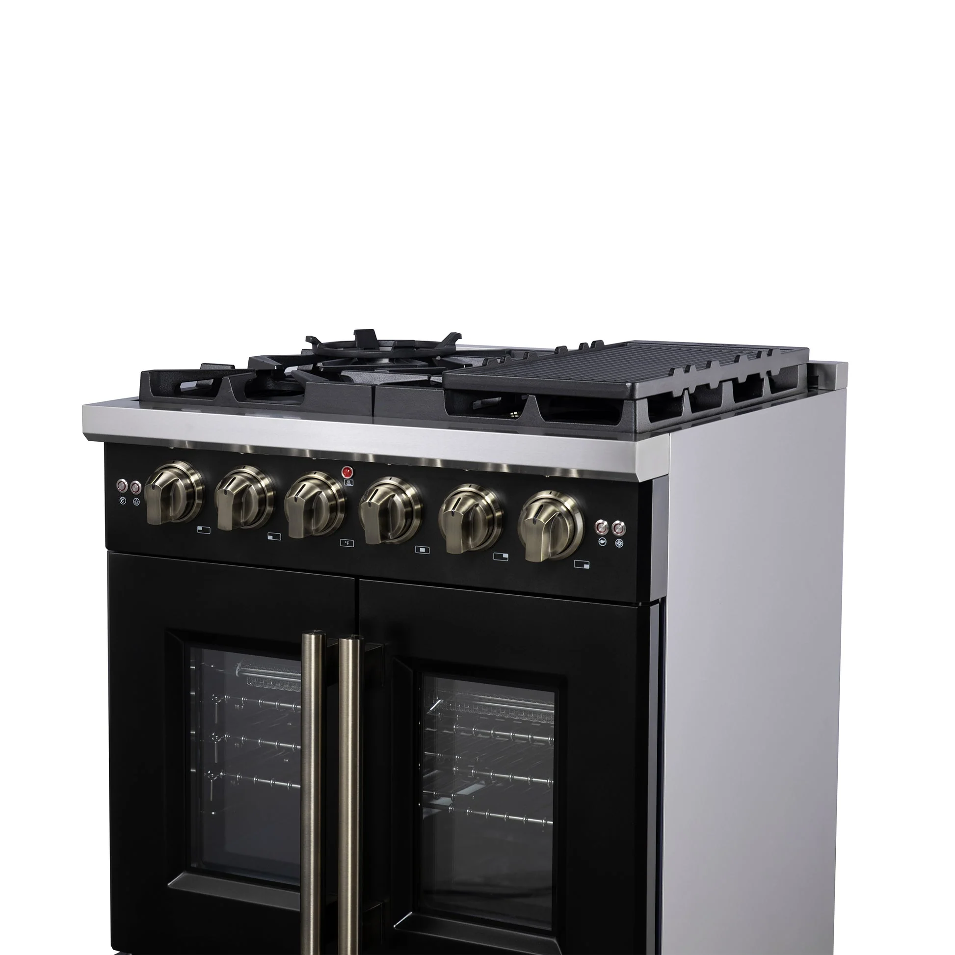 Forno Capriasca Freestanding French Door Gas Range, Convection Oven, Energy Efficient - Image 14