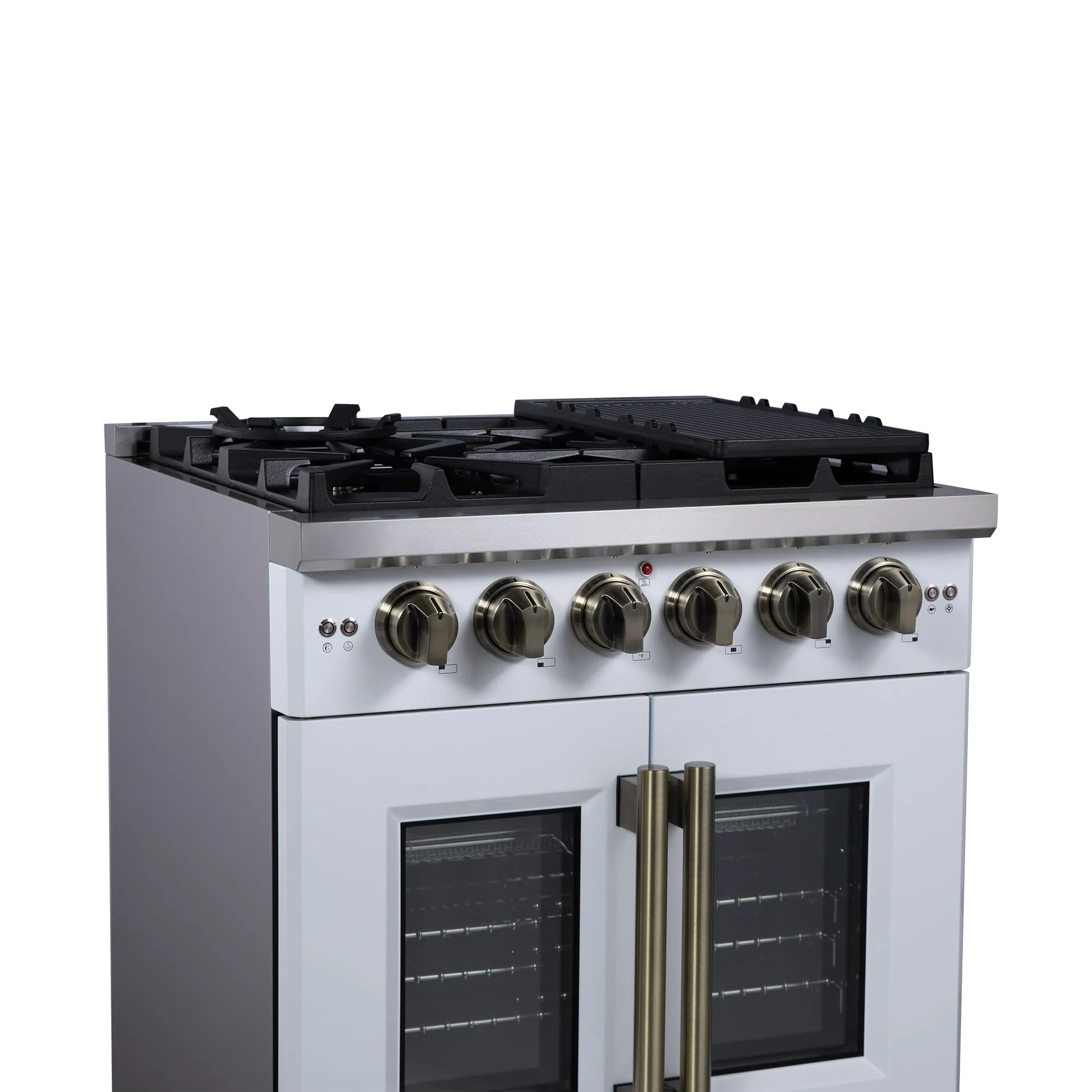 Forno Capriasca Freestanding French Door Gas Range, Convection Oven, Energy Efficient - Image 62