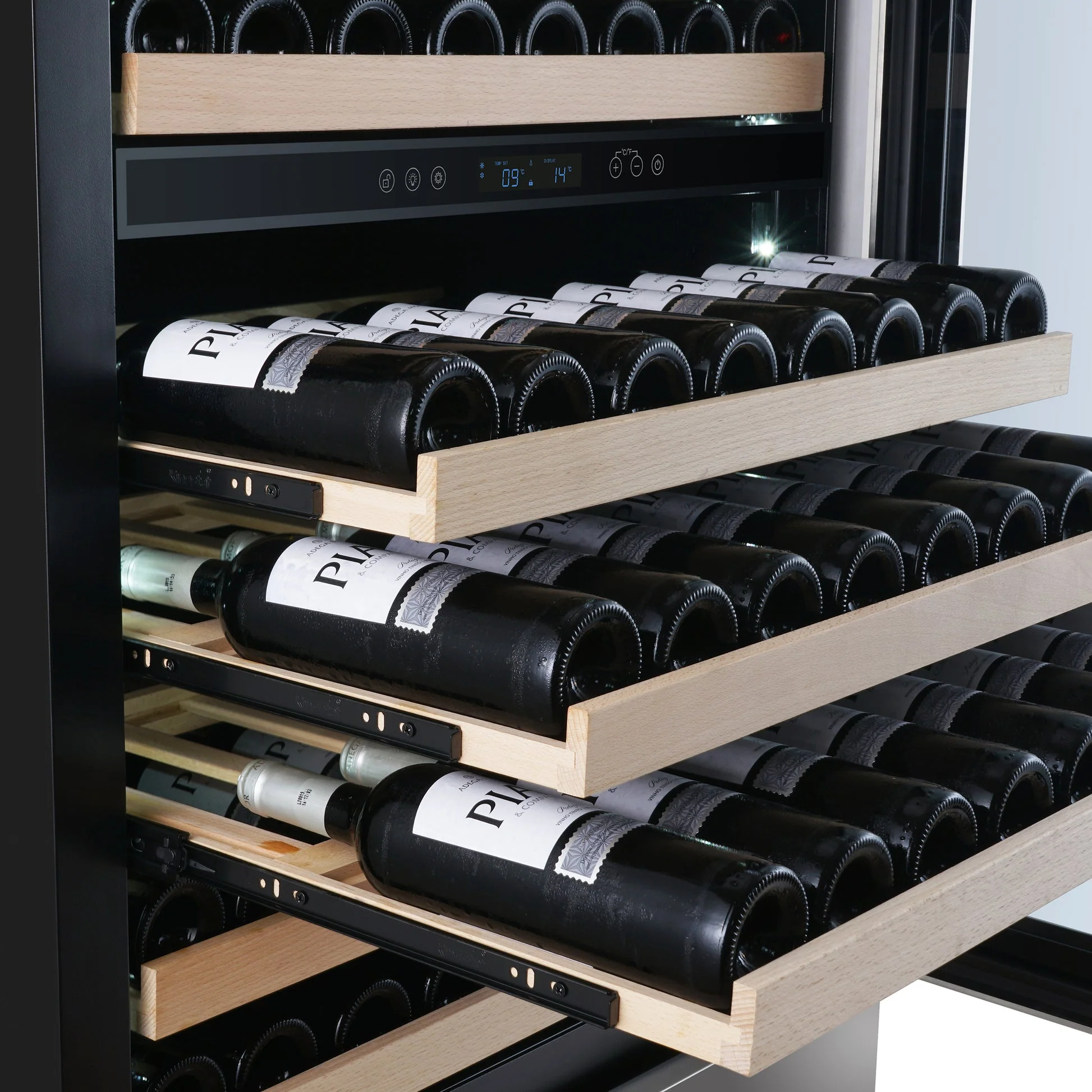 Forno Celano 30-Inch Triple Zone Wine and Beverage Cooler, 21.3 cu.ft, Stainless Steel - Image 14