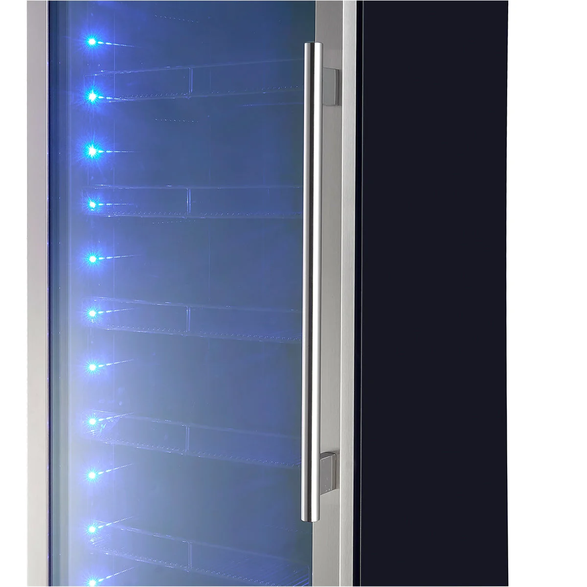 Forno Cesinali 24" Built-In Beverage Cooler – 15.8 cu.ft, Dual Temperature Zones, LED Lighting & Adjustable Shelves - Image 3
