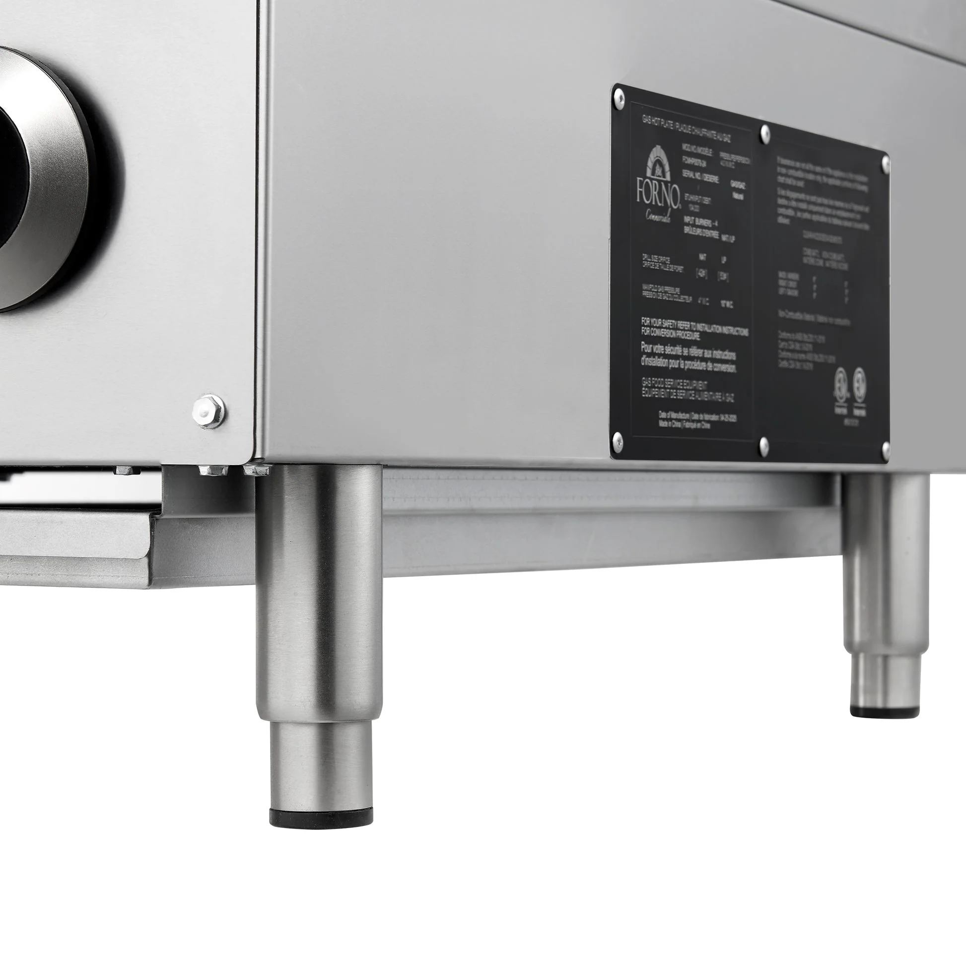 Forno Commerciale 24 Inch Gas Hotplate - Image 9