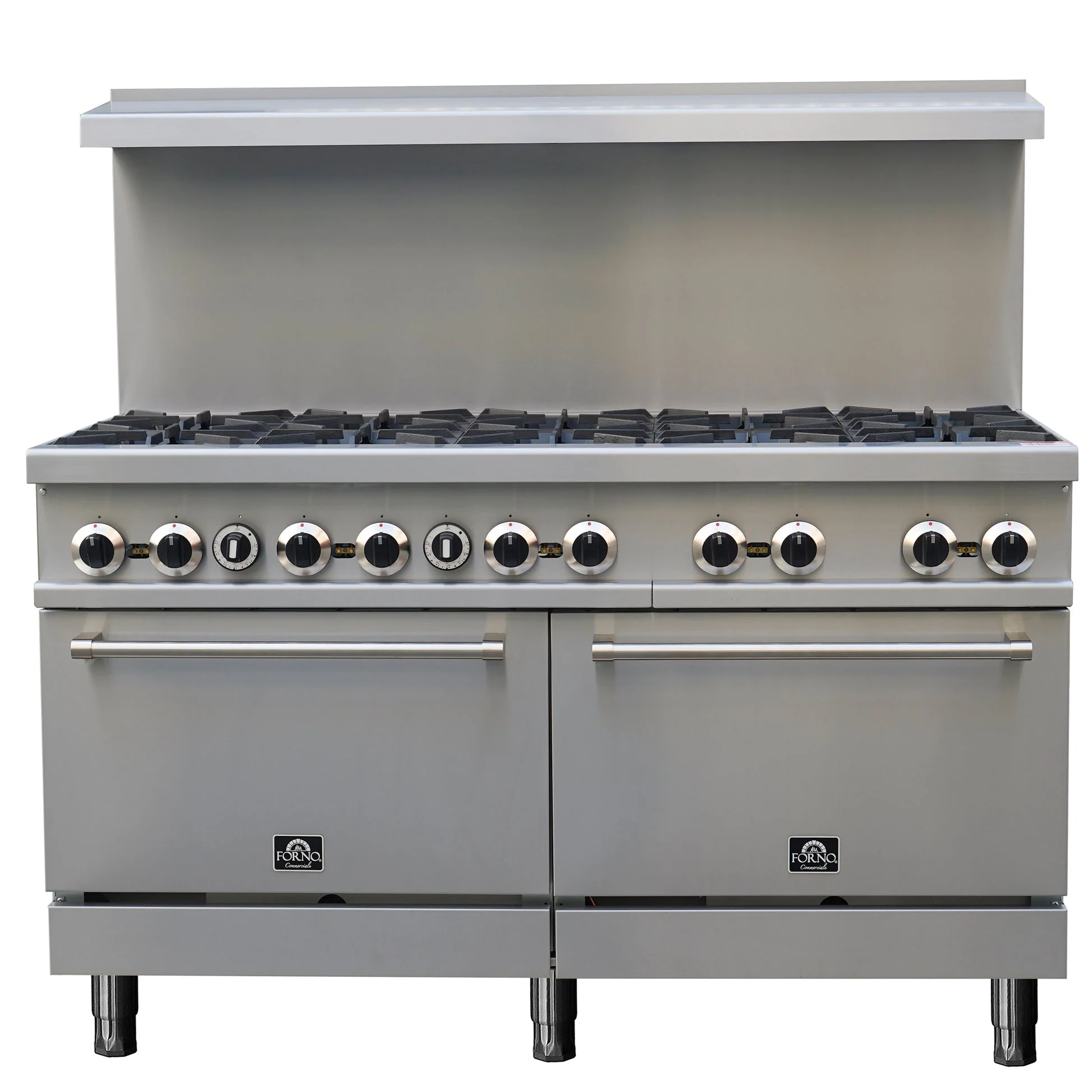 Forno Commerciale 60 Inch  Gas Range with 10 Burners