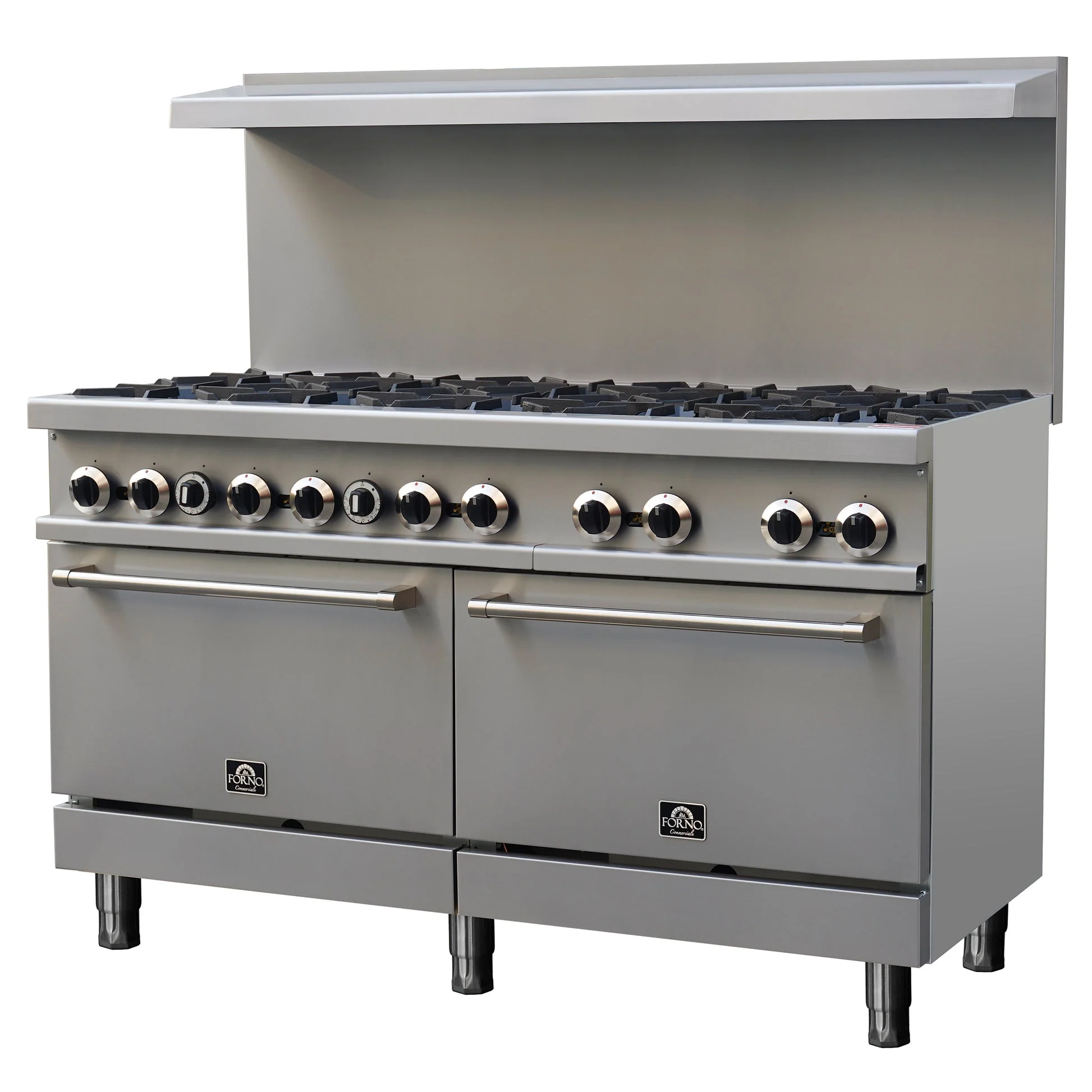 Forno Commerciale 60 Inch  Gas Range with 10 Burners - Image 2