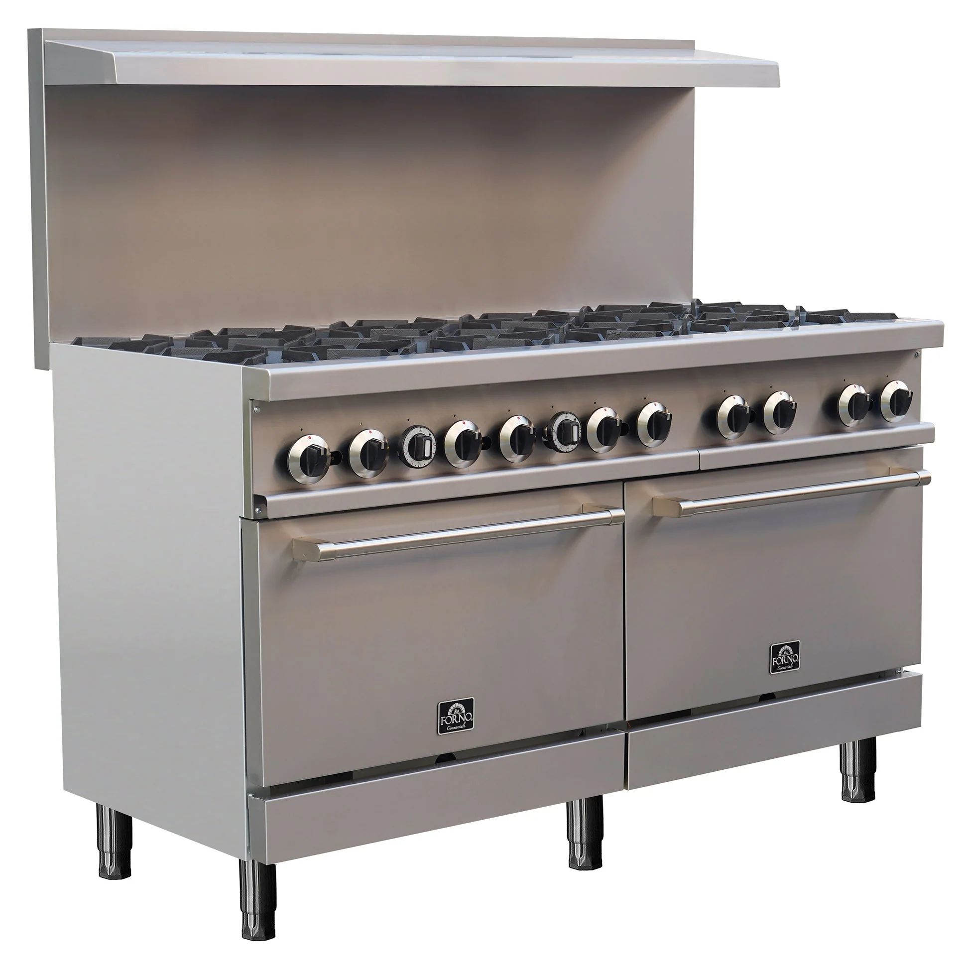 Forno Commerciale 60 Inch  Gas Range with 10 Burners - Image 3