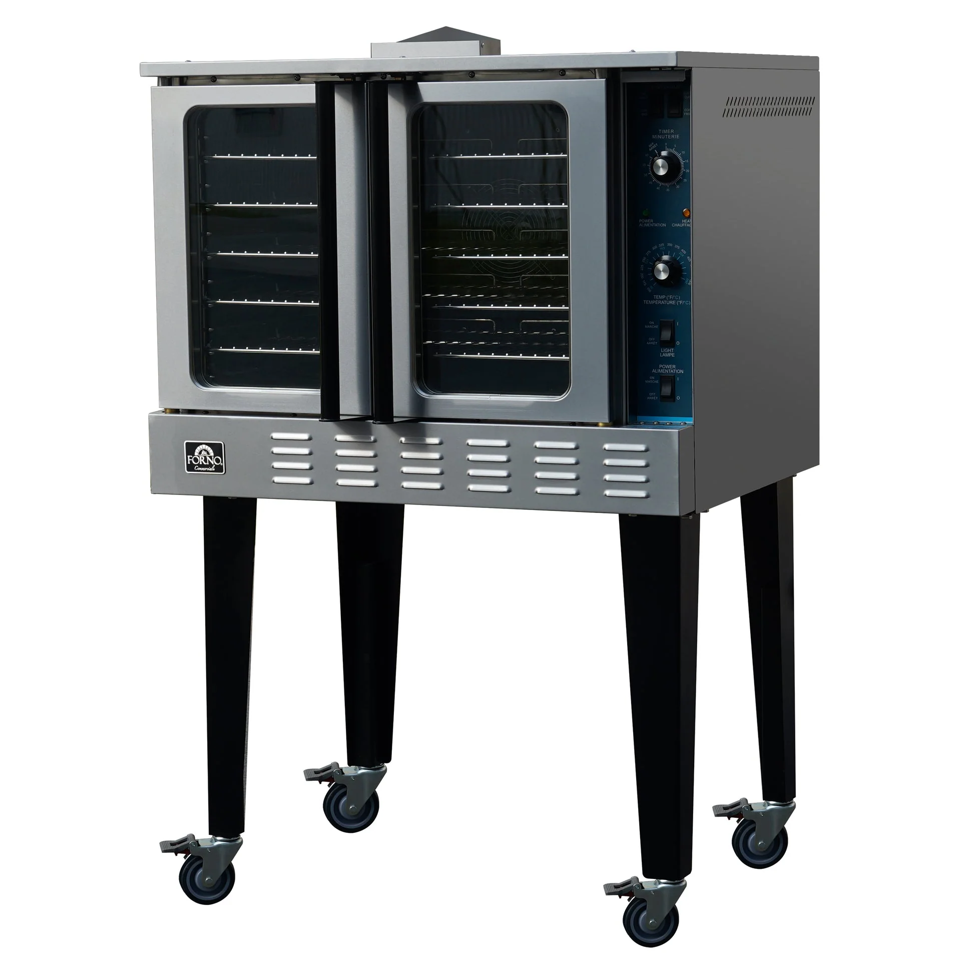 Forno Commerciale Convection Gas Oven, 3 burners, Stainless Steel, NG/LP convertible - Image 2