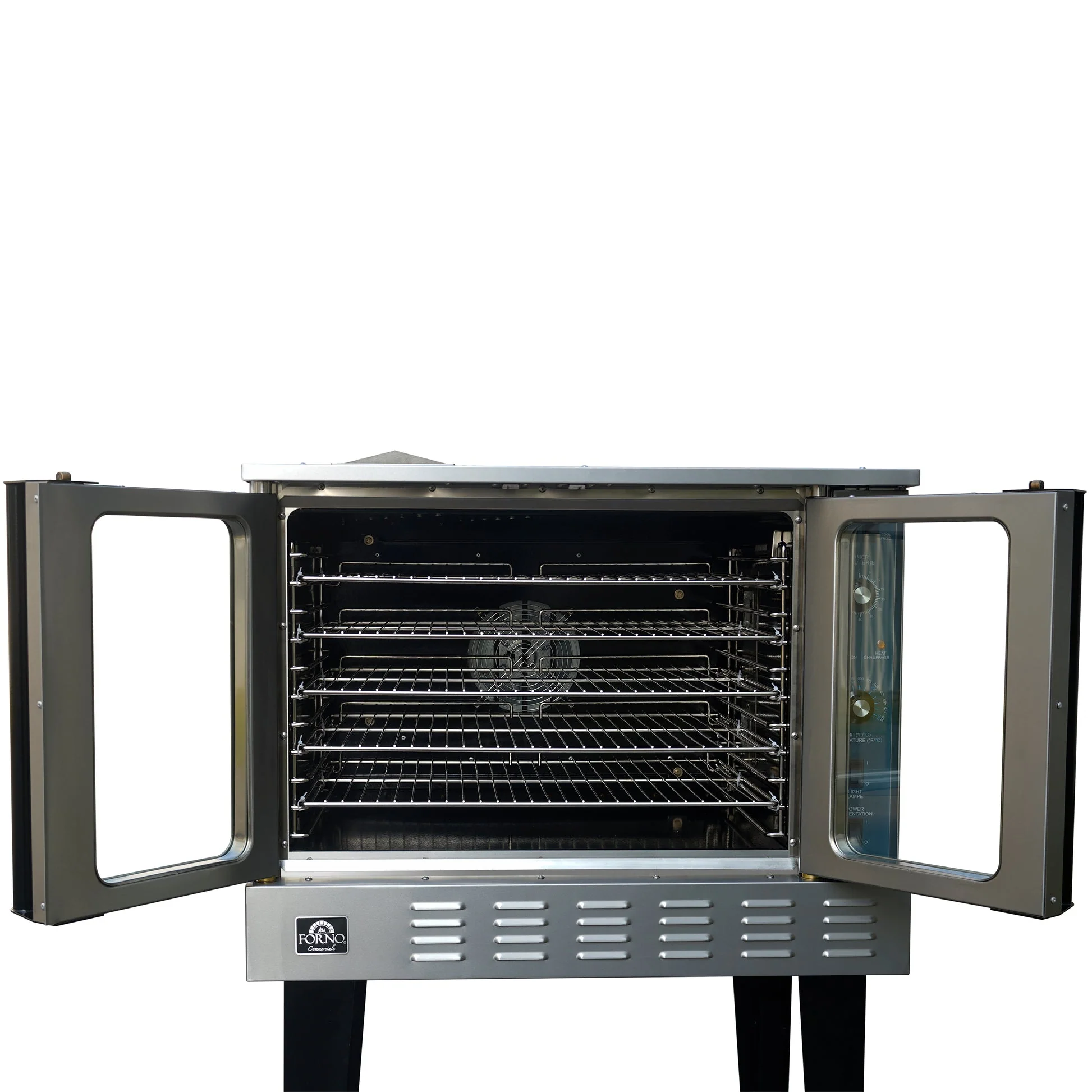 Forno Commerciale Convection Gas Oven, 3 burners, Stainless Steel, NG/LP convertible - Image 5