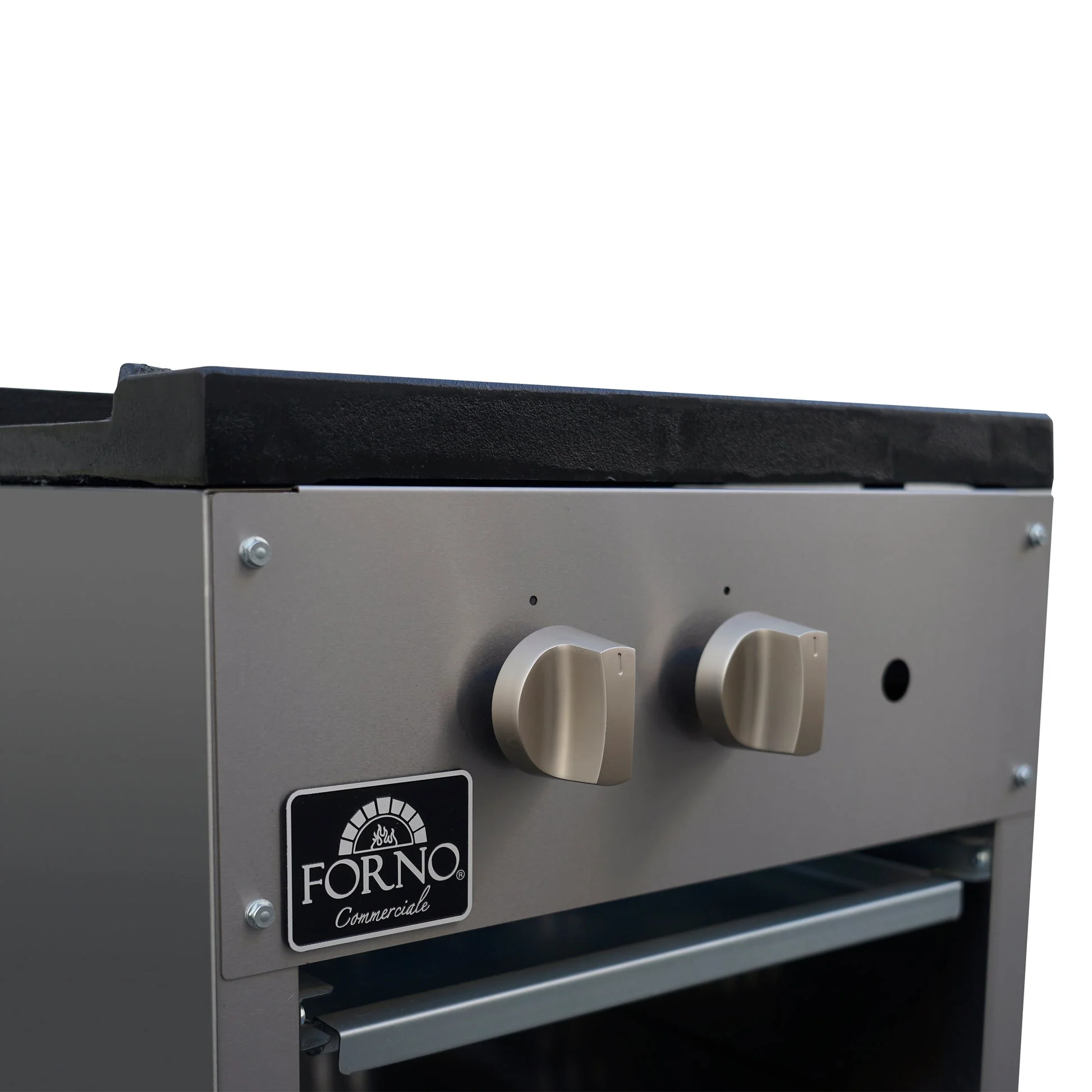 Forno Commerciale Gas Stock Pot Range – Single 3-Ring Burner, Stainless Steel Construction - Image 4