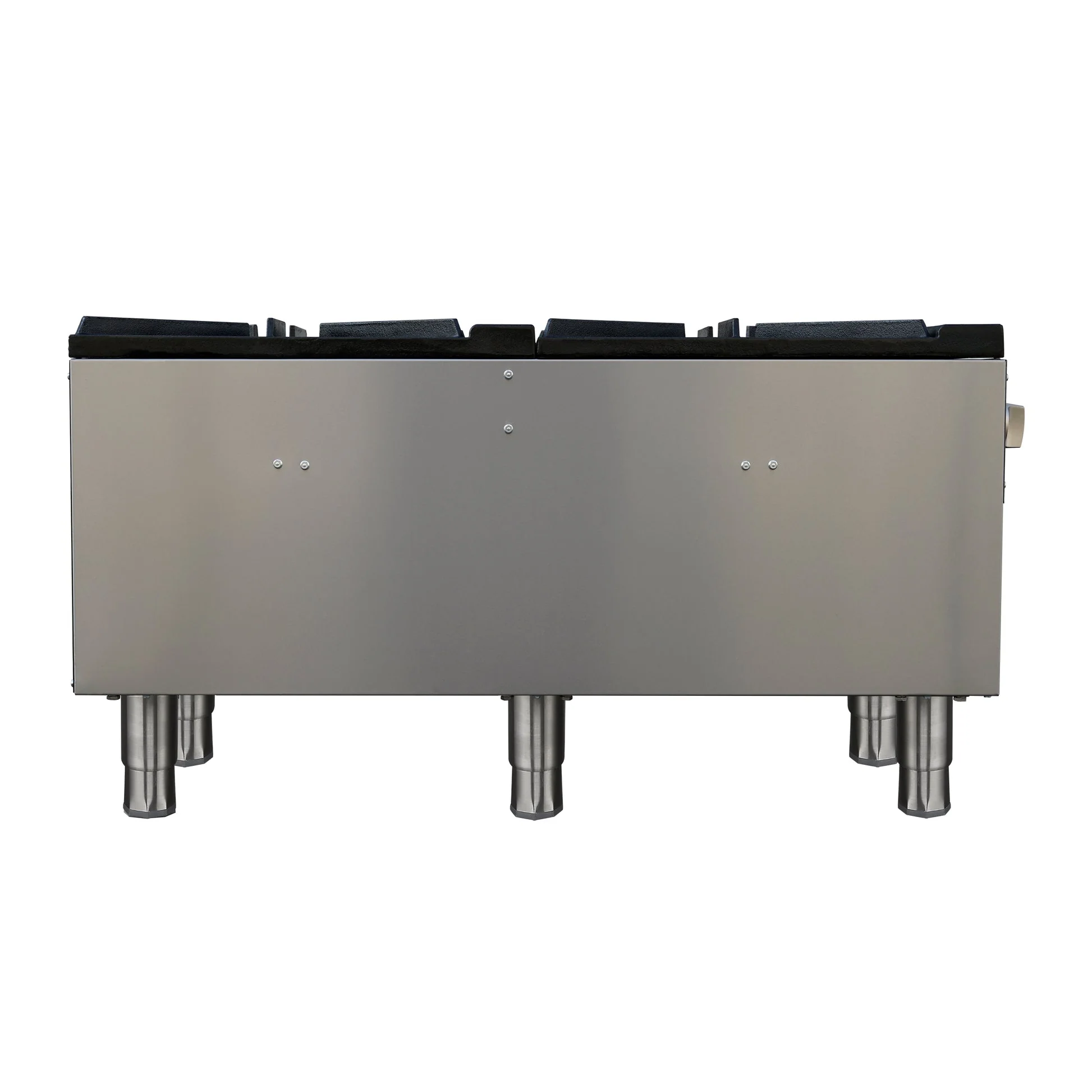 Forno Commerciale Gas Stock Pot Range – Dual 3-Ring Burners, Stainless Steel Construction - Image 9