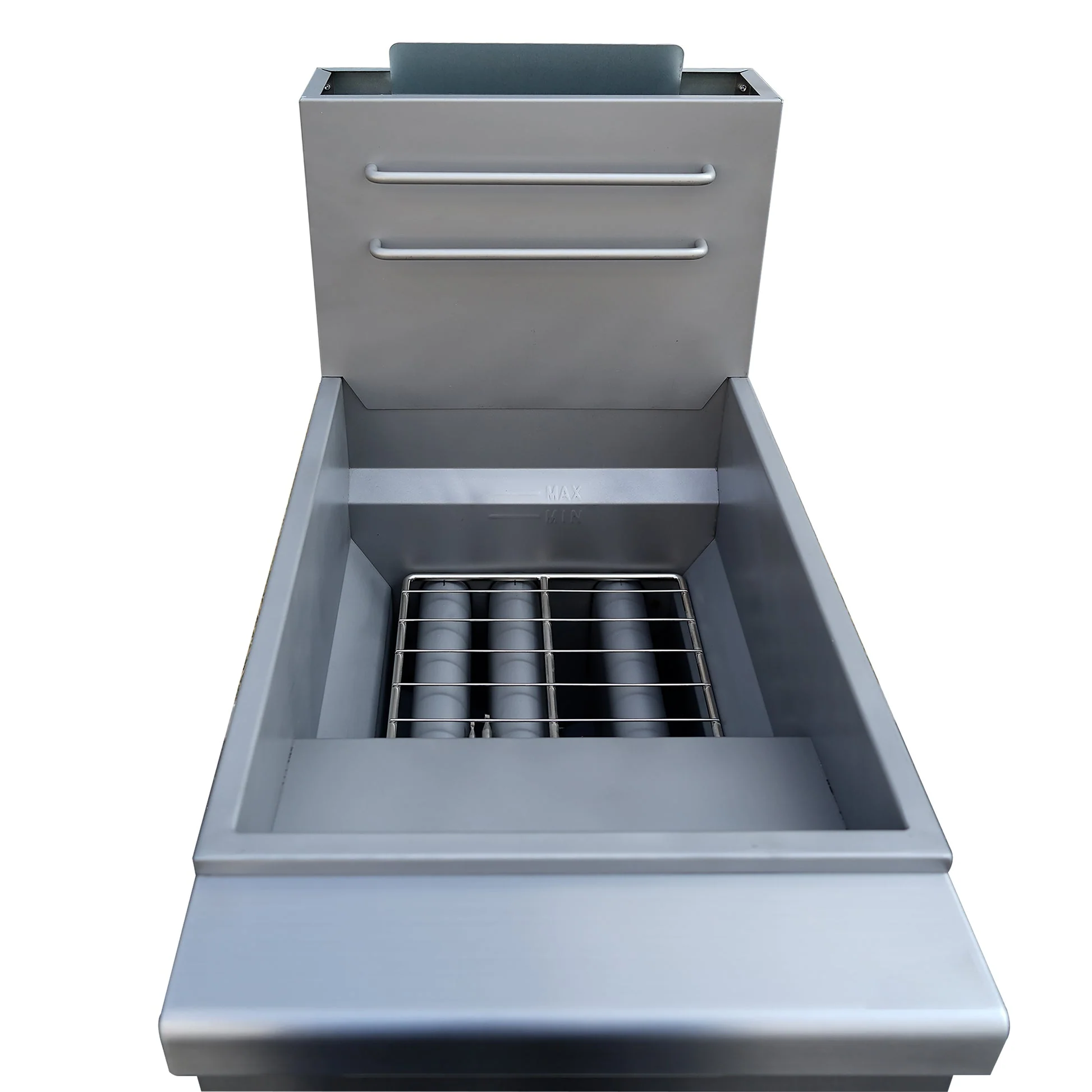 Forno Commerciale Natural Gas Deep Fryer, 4 Burners 120,000 BTU, 50 lbs Oil Capacity - Image 11