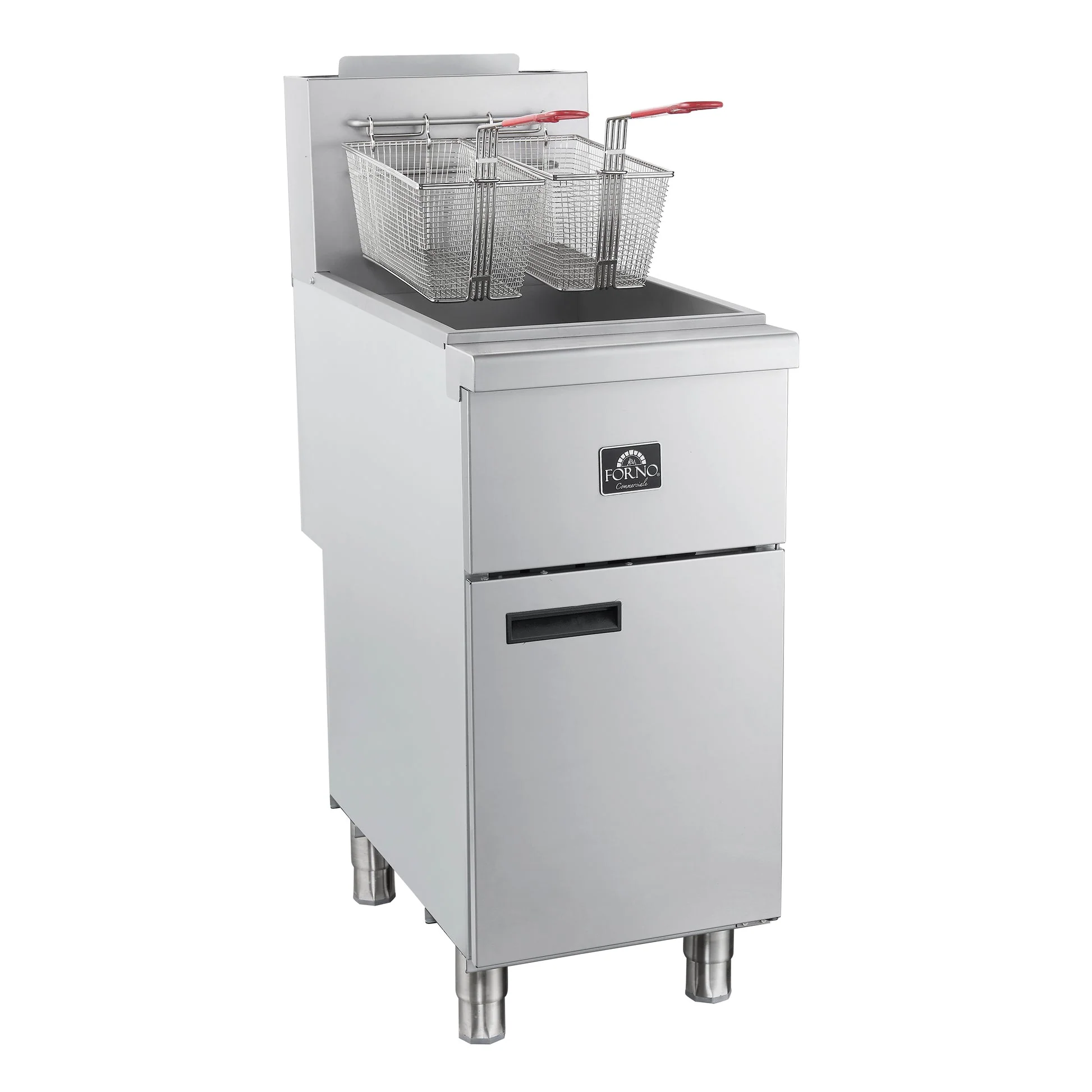 Forno Commerciale Propane Gas Deep Fryer, 3 Burners 90,000 BTU, 40 lbs Oil Capacity - Image 3