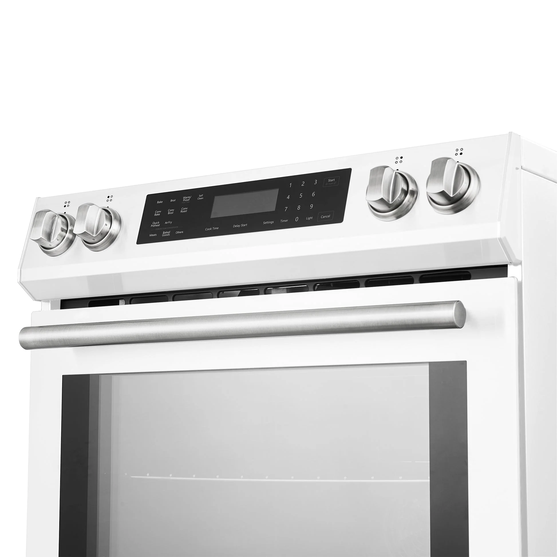Forno Donatello Espresso 30-Inch Slide-In Induction Range, Convection Oven, 5 Cooking Zones, Touch Control Panel - Image 13