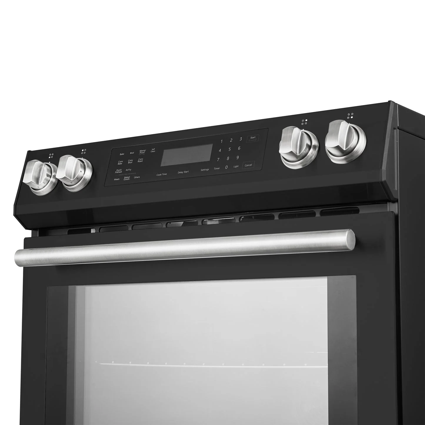 Forno Donatello Espresso 30-Inch Slide-In Induction Range, Convection Oven, 5 Cooking Zones, Touch Control Panel - Image 2