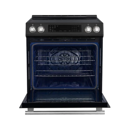 Forno Donatello Espresso 30-Inch Slide-In Induction Range, Convection Oven, 5 Cooking Zones, Touch Control Panel - Image 6