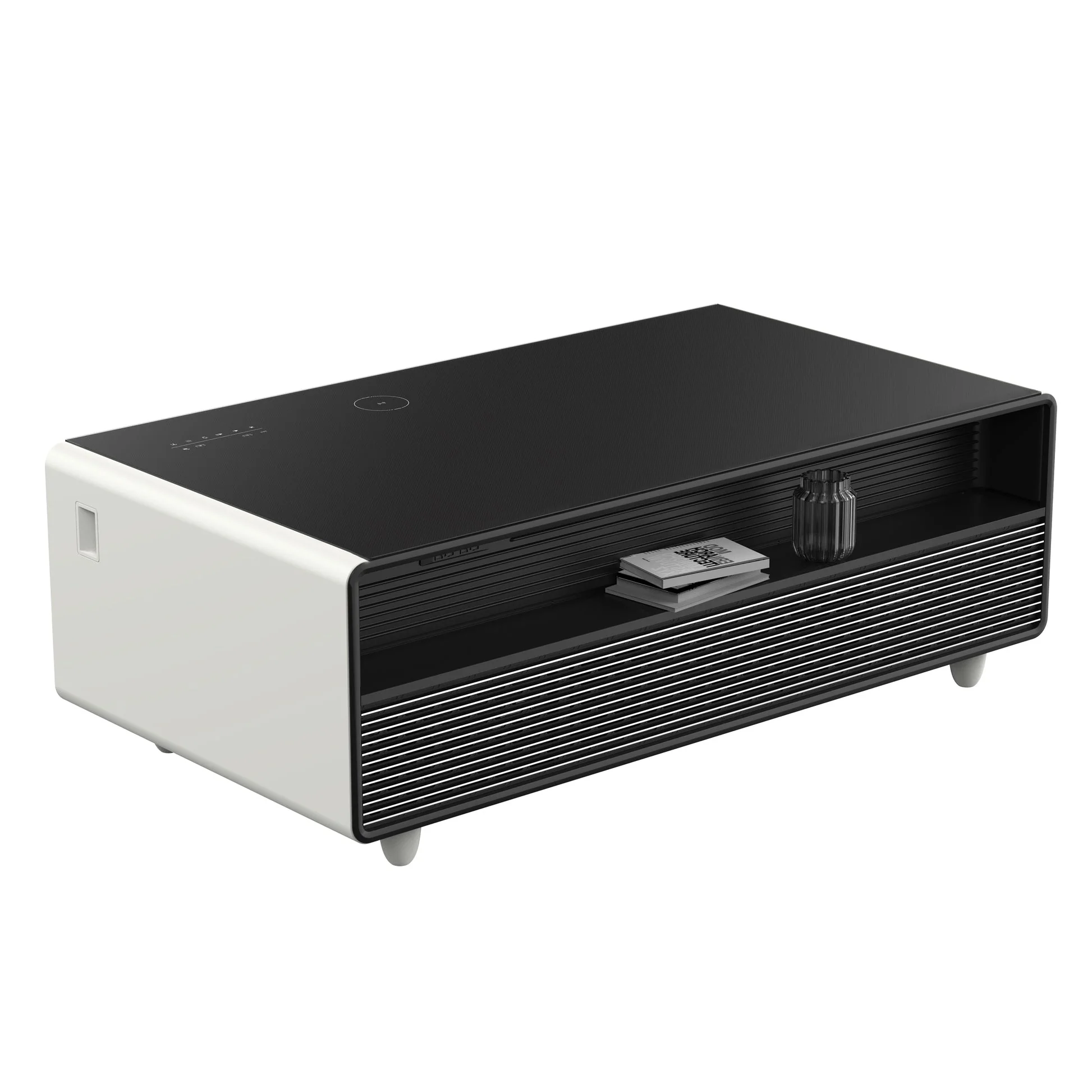 Forno Evoluto Tavolo 51" Smart Coffee Table – Dual Refrigerator Drawers, Bluetooth 5.0 Audio, Wireless Charging & RGB Ambient Light - Image 6