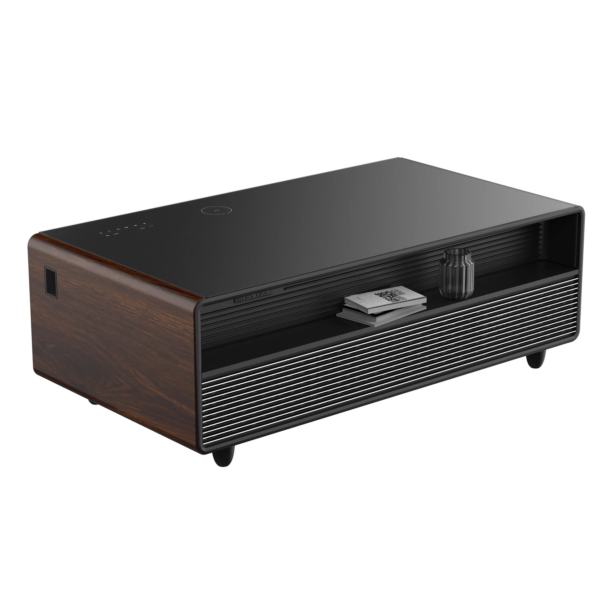Forno Evoluto Tavolo 51" Smart Coffee Table – Dual Refrigerator Drawers, Bluetooth 5.0 Audio, Wireless Charging & RGB Ambient Light - Image 16
