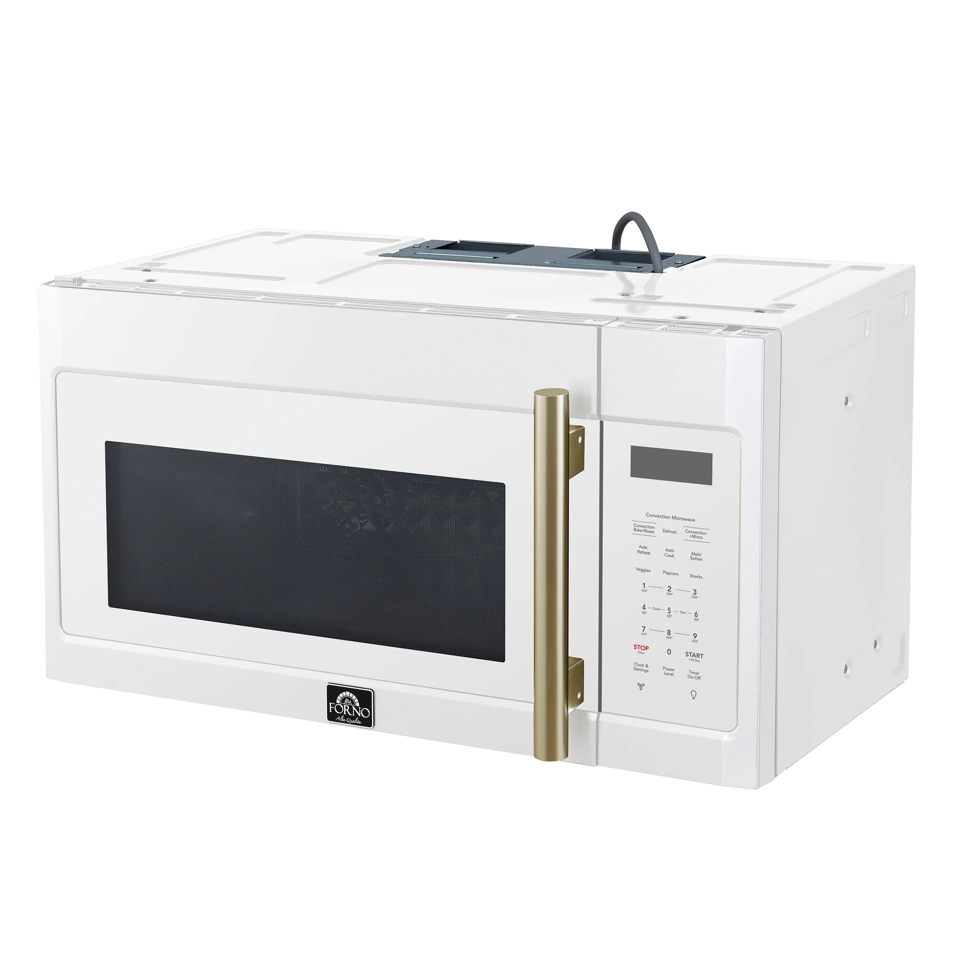 Forno Fornace 30-Inch Over the Range Convection Microwave – 1.5 cu.ft, 300 CFM Vent, Touch Control - Image 3