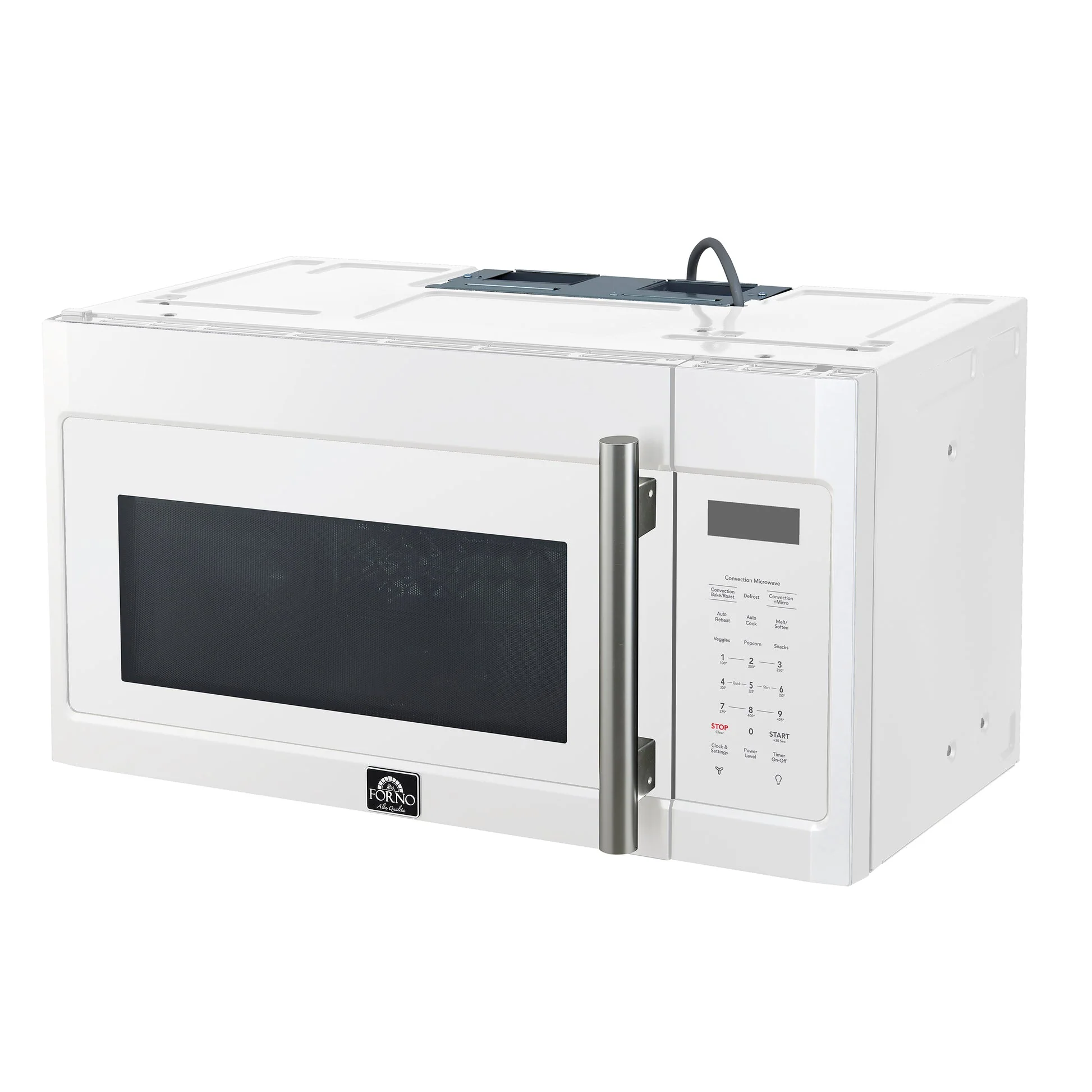 Forno Fornace 30-Inch Over the Range Convection Microwave – 1.5 cu.ft, 300 CFM Vent, Touch Control - Image 6
