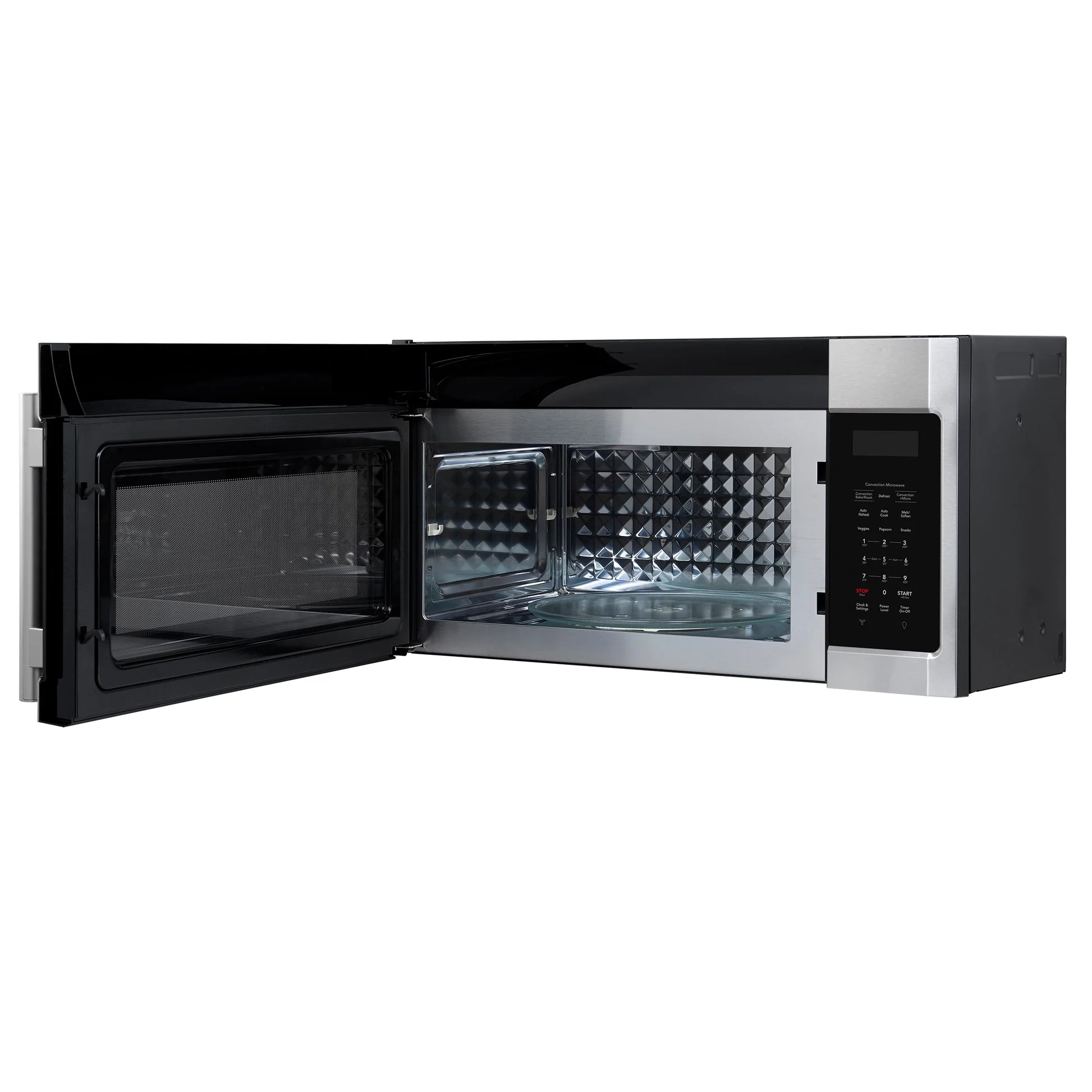 Forno Fornace 30-Inch Over the Range Convection Microwave, Stainless Steel – 1.5 cu.ft, 300 CFM Vent, Touch Control - Image 3