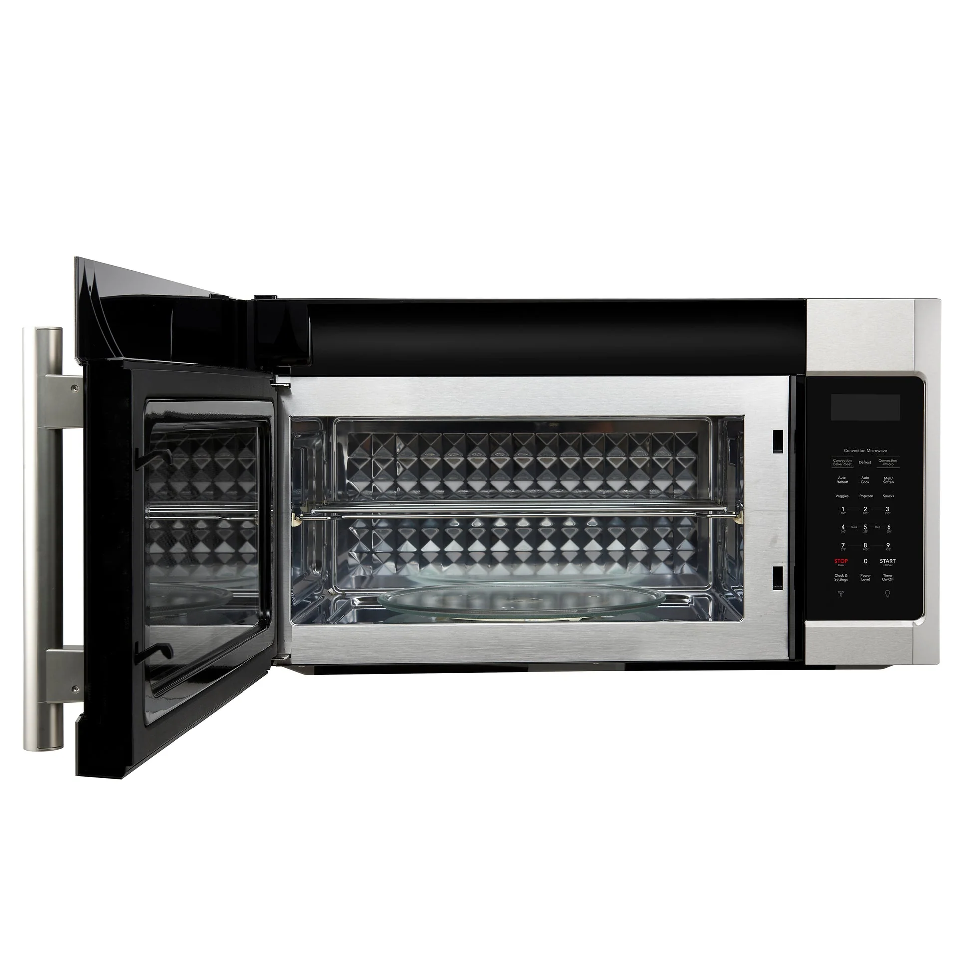 Forno Fornace 30-Inch Over the Range Convection Microwave, Stainless Steel – 1.5 cu.ft, 300 CFM Vent, Touch Control - Image 8