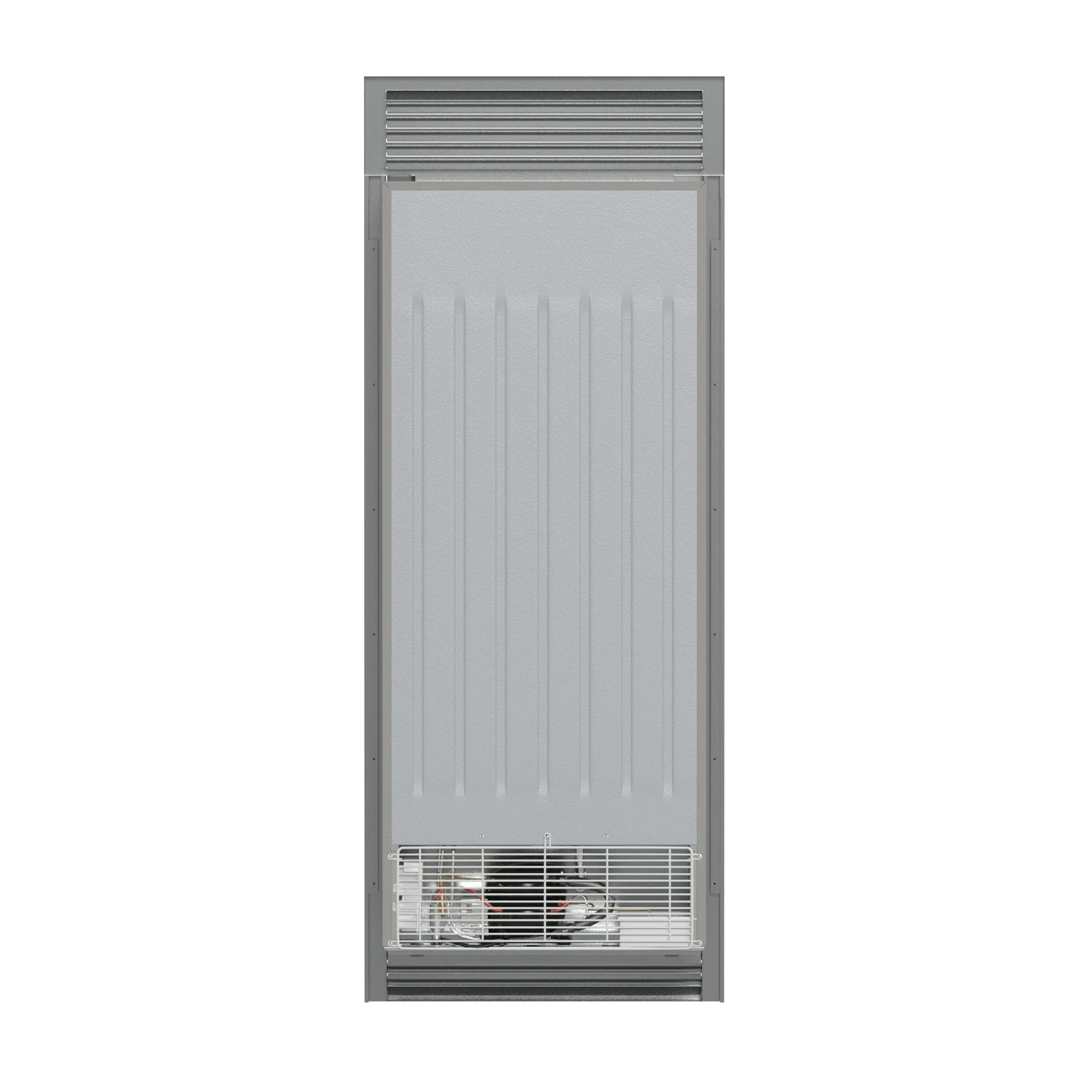 Forno Fortezza 32 Inch Right-Swing Convertible Refrigerator/Freezer with Trim Grill, Stainless Steel - Image 4
