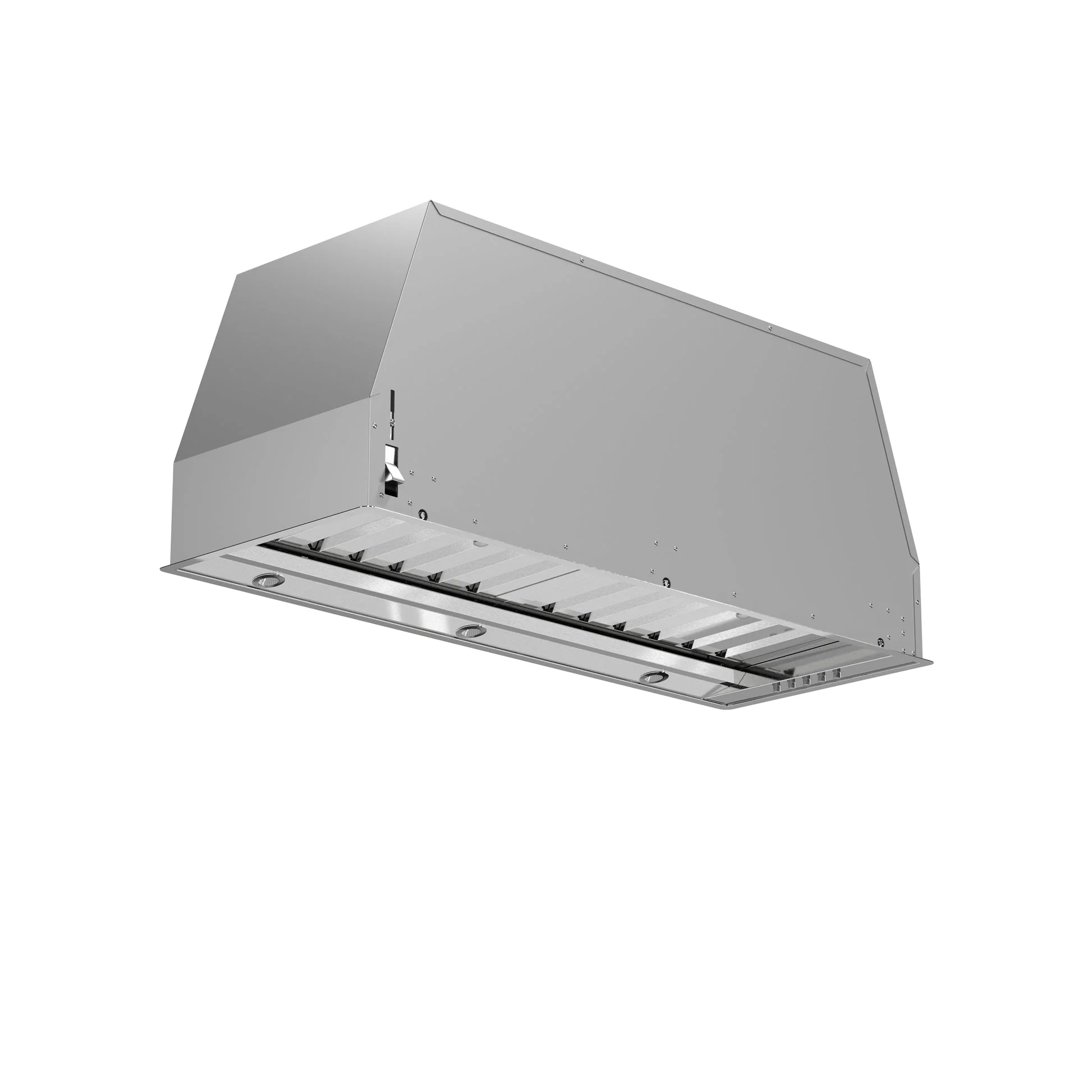 Forno Frassanito 30-Inch Insert Range Hood, 450 CFM, Stainless Steel Baffle Filters, LED Lighting - Image 3
