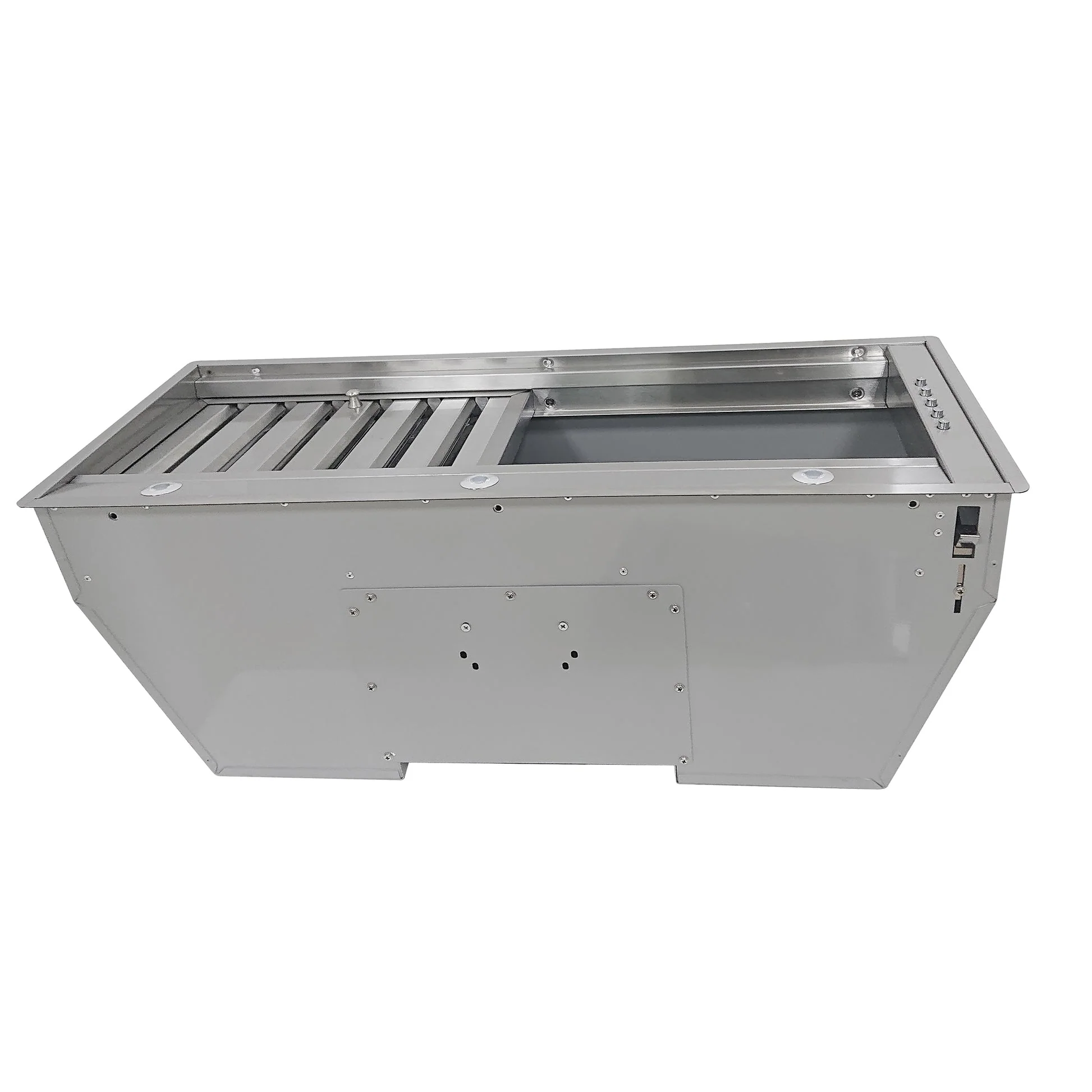 Forno Frassanito 30-Inch Insert Range Hood, 450 CFM, Stainless Steel Baffle Filters, LED Lighting - Image 4