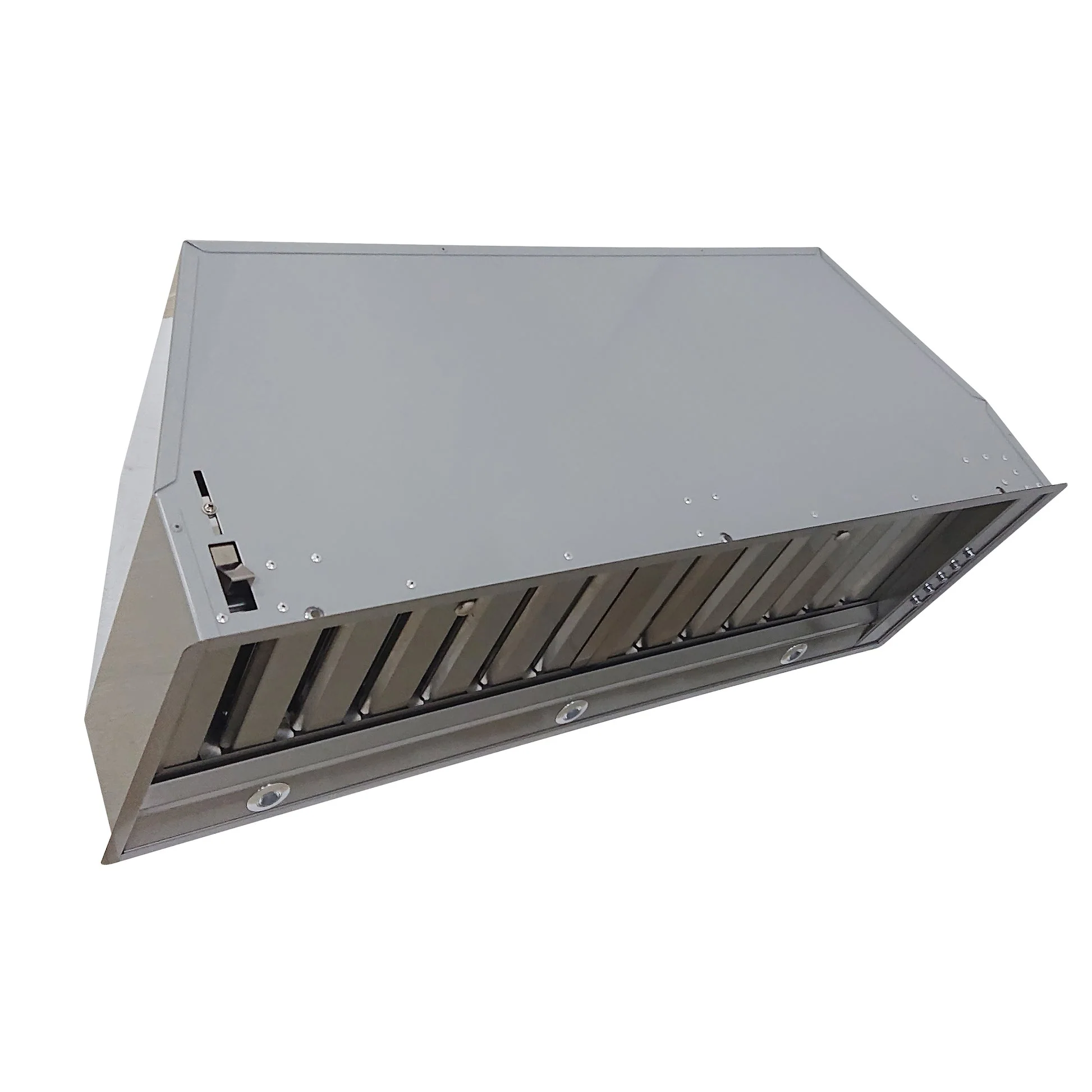 Forno Frassanito 36-Inch Recessed Range Hood, 450 CFM, Stainless Steel Baffle Filters, LED Lighting - Image 9
