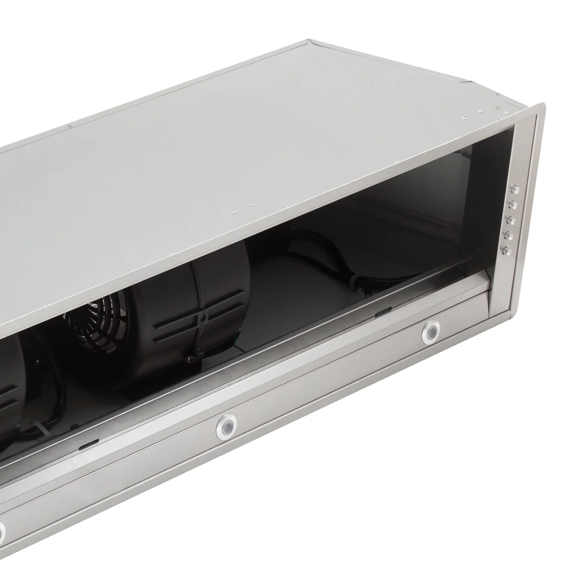 Forno Frassanito 60-Inch Recessed Range Hood, Stainless Steel Baffle Filters, LED Lighting - Image 3