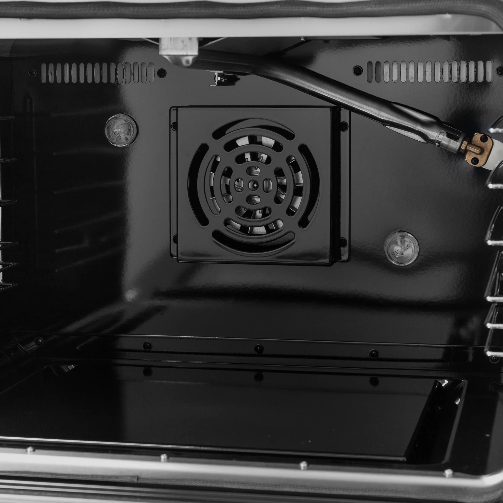 Forno Galiano 48-Inch Freestanding French Door Gas Range, with Antique Brass Design - Image 15