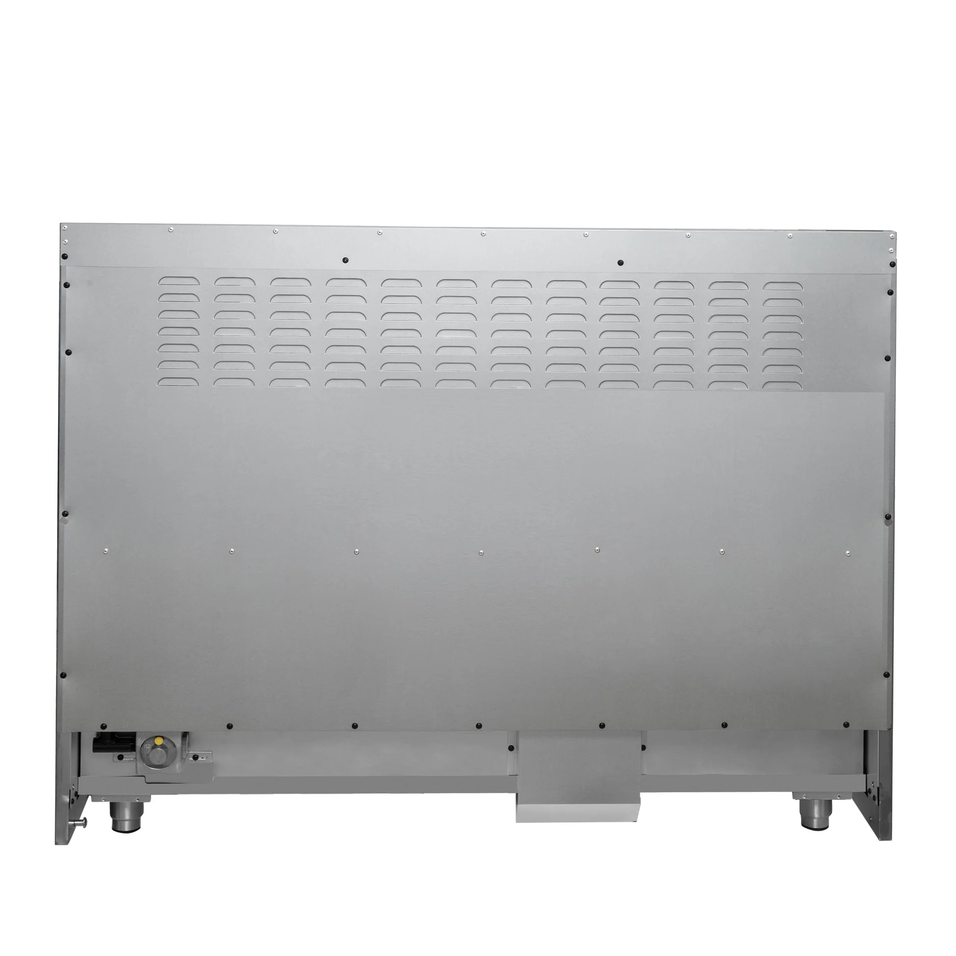 Forno Galiano 48-inch French Door Dual Fuel Range, with Antique Brass Design, 8 Sealed Burners - 107,000 BTU, Griddle, 6.58 cu.ft. Double Ovens - Image 15