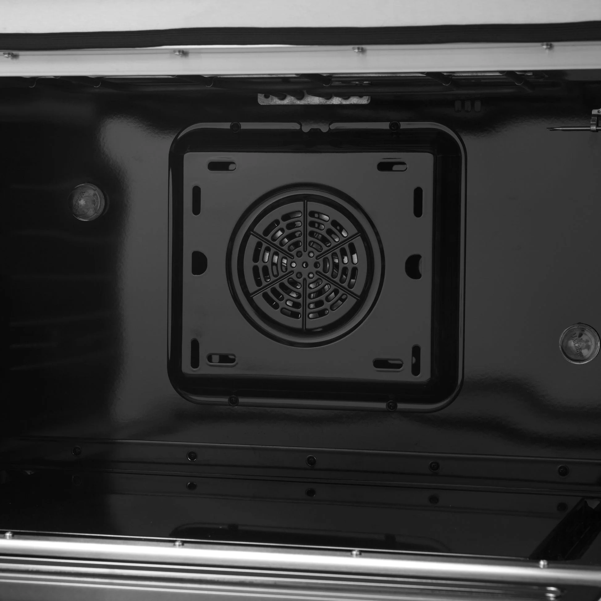 Forno Galiano Dual Fuel Range with Antique Brass Design, True Convection Oven - Image 13