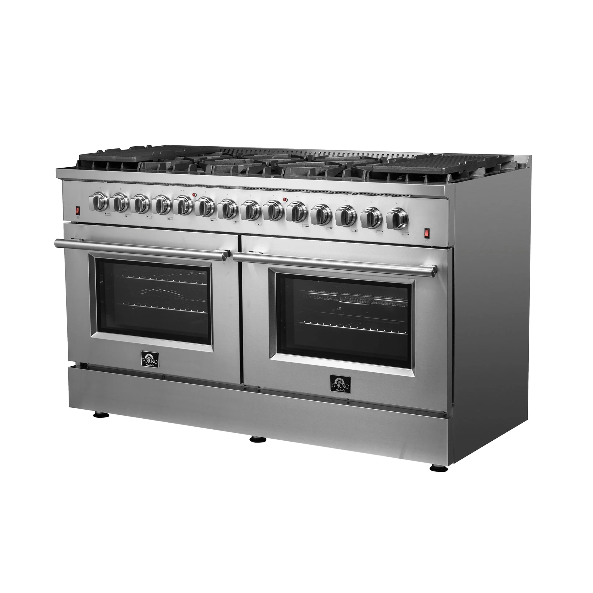 Forno Galiano Freestanding Dual Fuel Range, Double Convection Ovens - Image 15