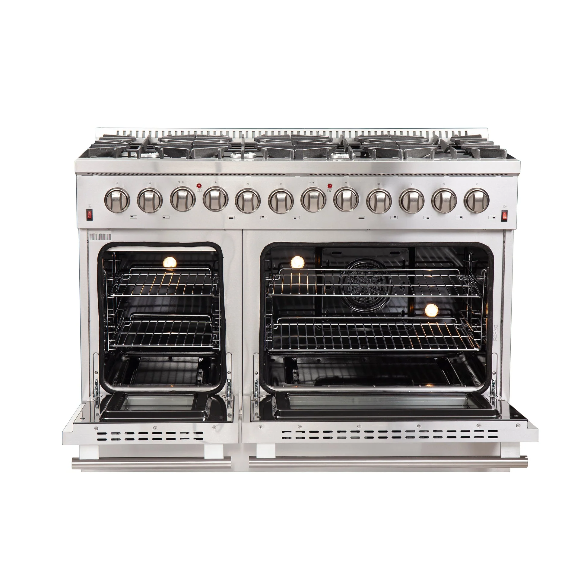 Forno Galiano Freestanding Dual Fuel Range, Double Convection Ovens - Image 9