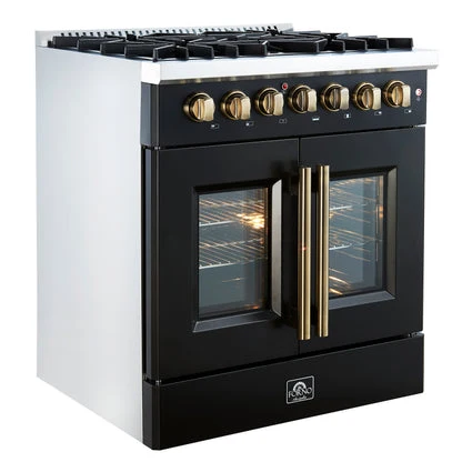 Forno Galiano Freestanding French Door Dual Fuel Range - Image 12
