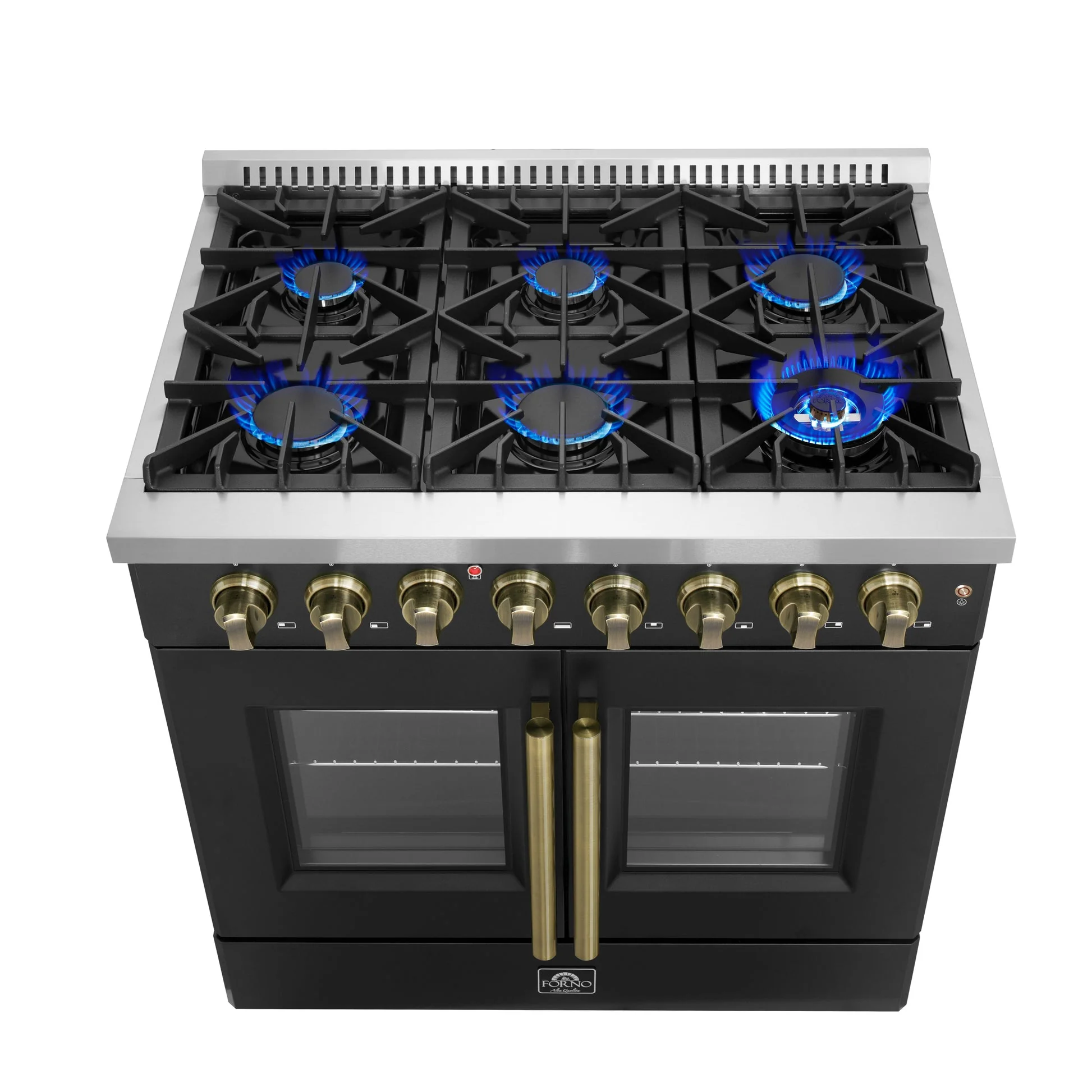 Forno Galiano Freestanding French Door Dual Fuel Range - Image 17