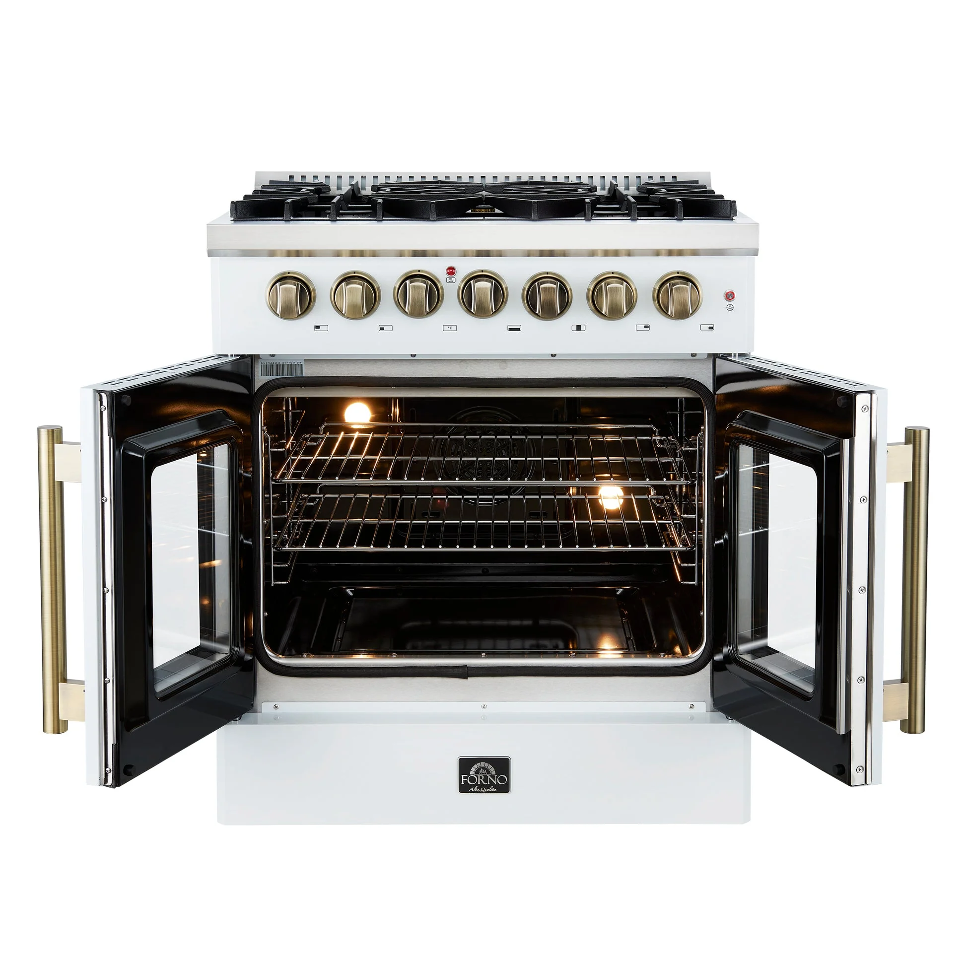 Forno Galiano Freestanding French Door Dual Fuel Range - Image 31