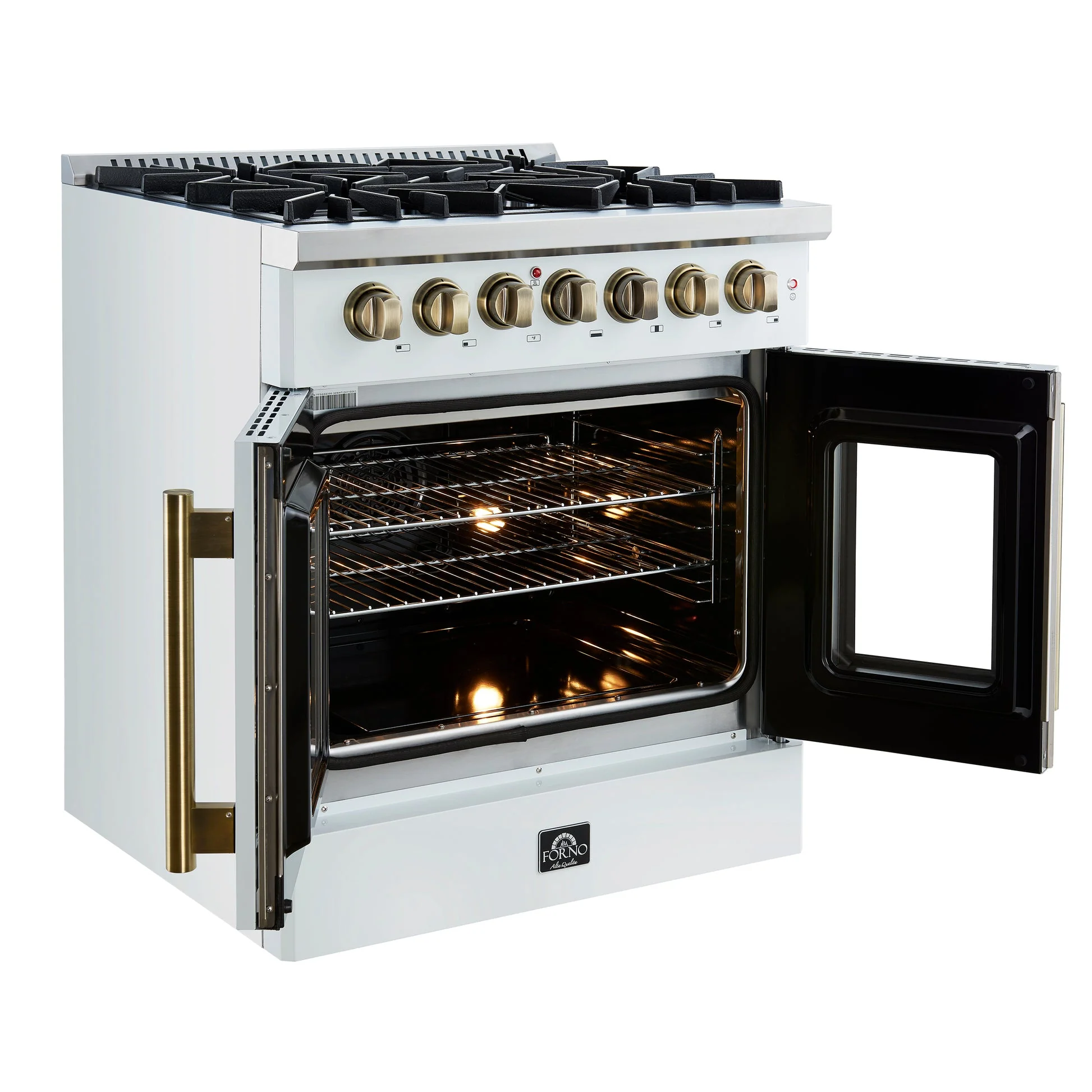 Forno Galiano Freestanding French Door Dual Fuel Range - Image 33