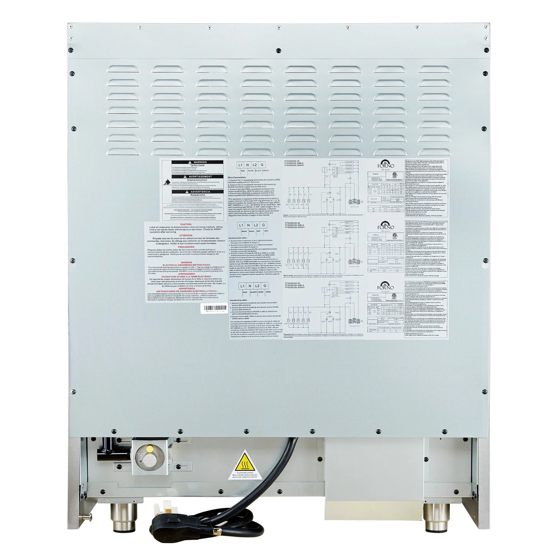 Forno Galiano Freestanding French Door Dual Fuel Range - Image 37