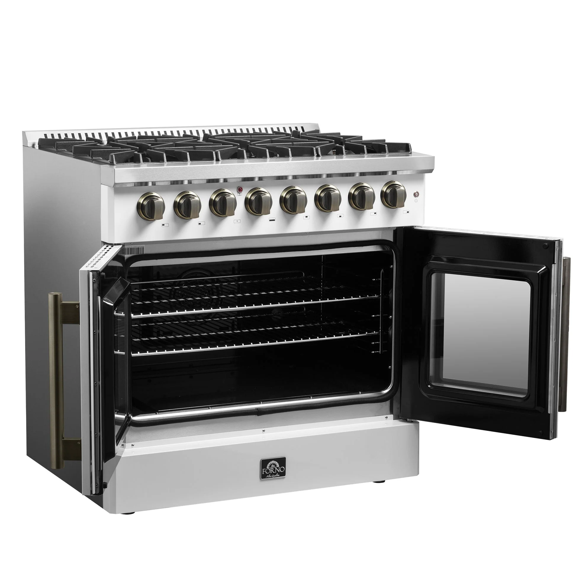 Forno Galiano Freestanding French Door Dual Fuel Range - Image 41