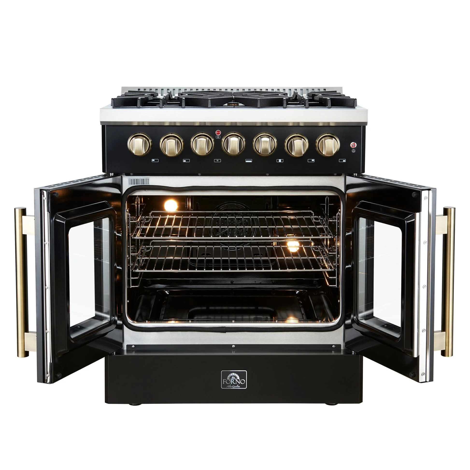 Forno Galiano Freestanding French Door Dual Fuel Range - Image 6