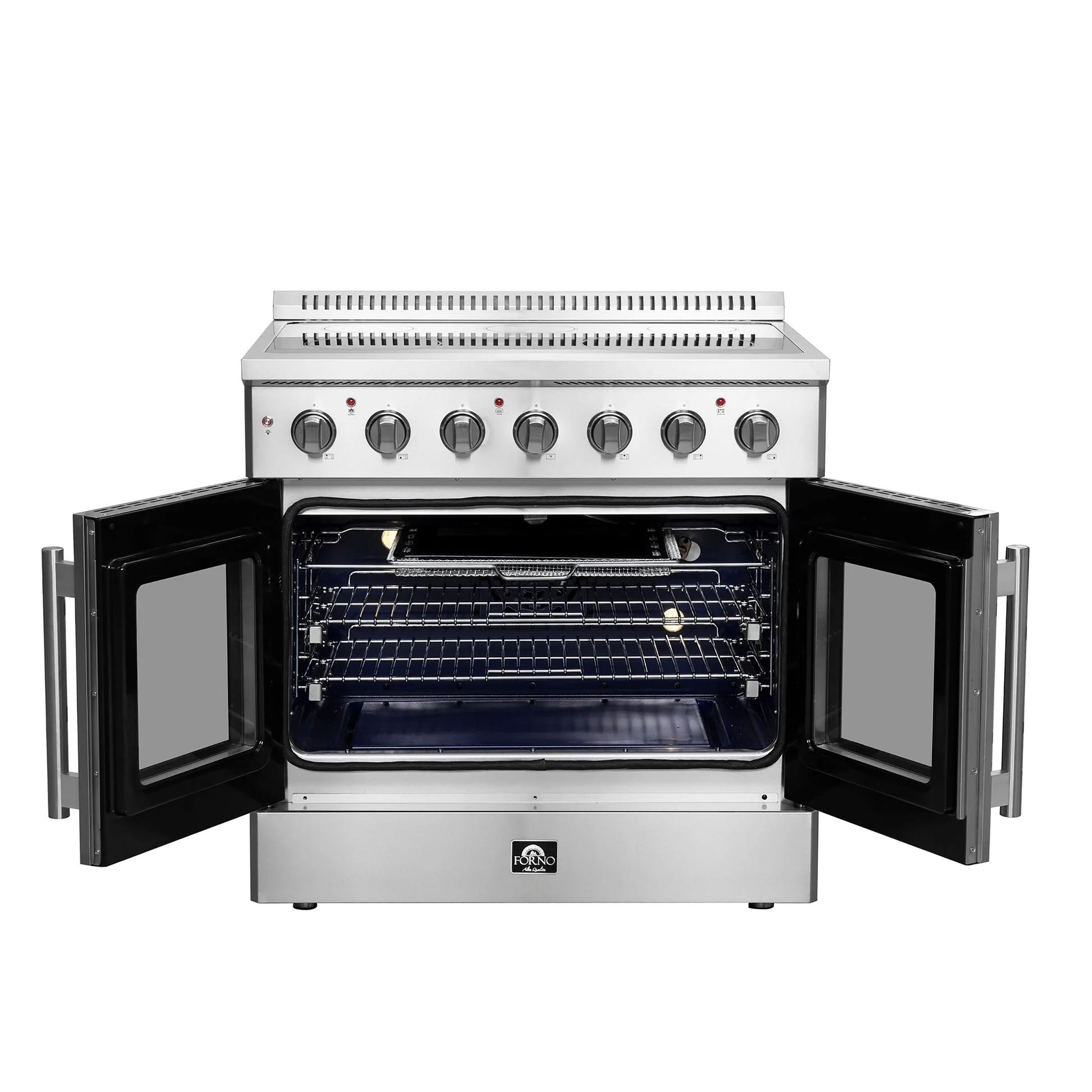Forno Galiano Freestanding French Door Electric Range, True Convection, Energy Efficient - Image 15
